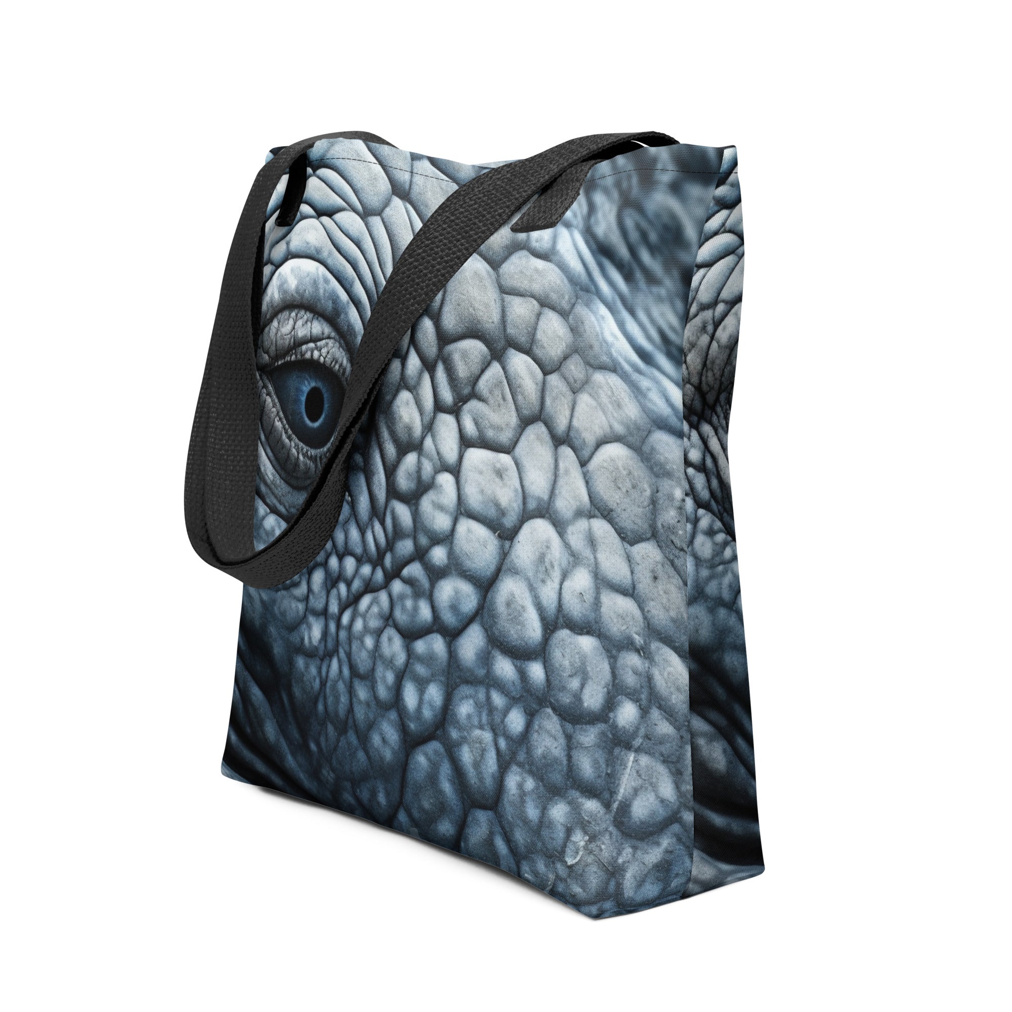 Manatee Skin Tote Bag by Visual Verse - Image 1