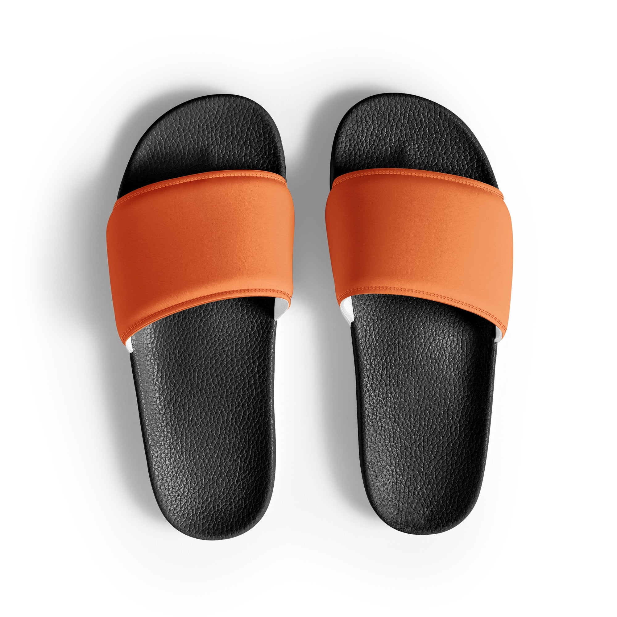 Mango Tango Color Women's Slides by Visual Verse - Image 1