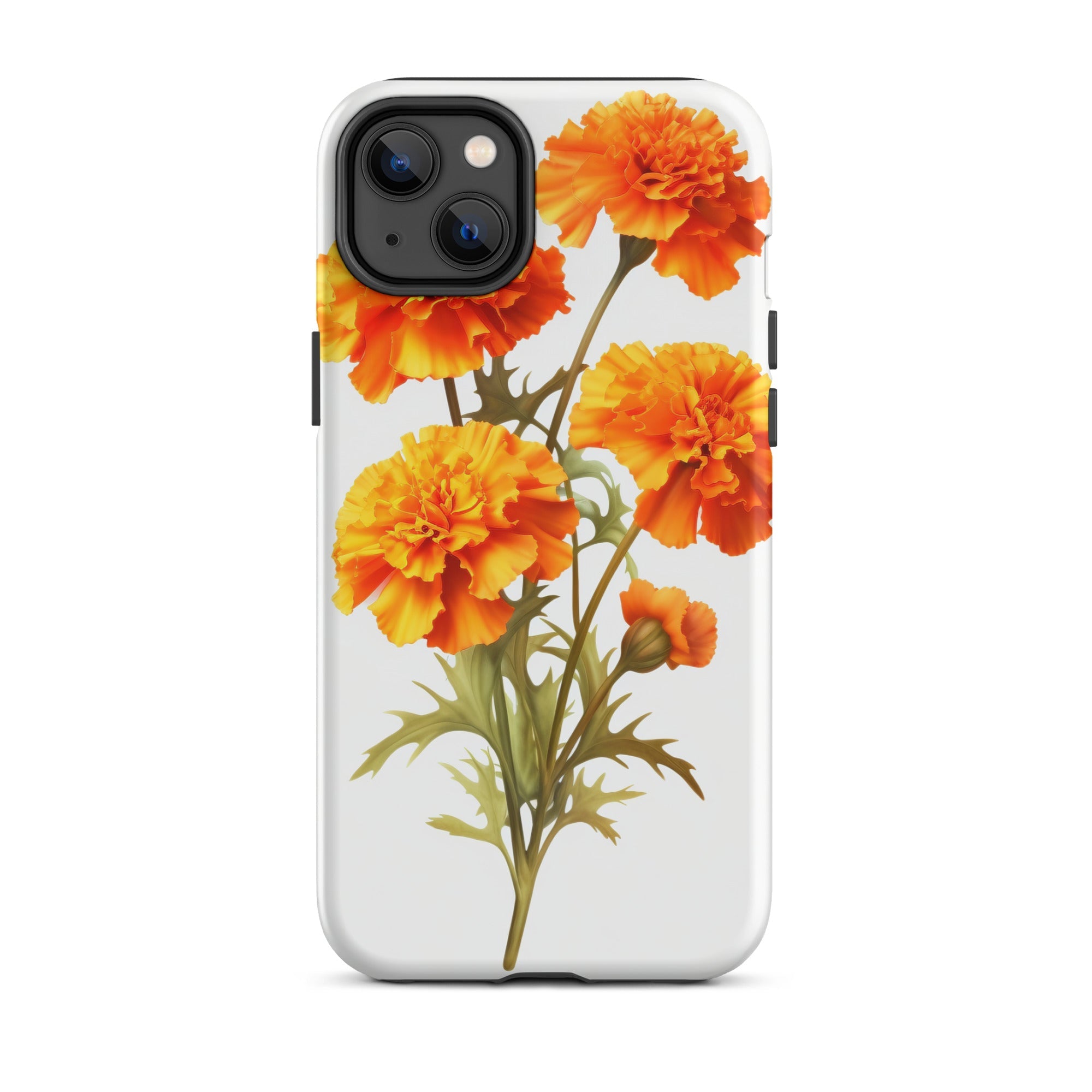 Marigold Flower iPhone Case by Visual Verse - Image 26
