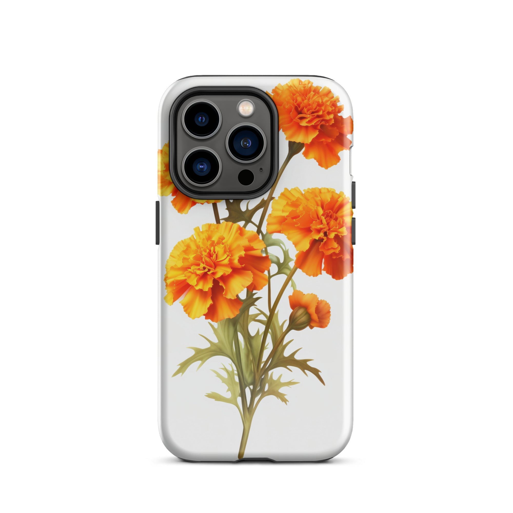 Marigold Flower iPhone Case by Visual Verse - Image 27