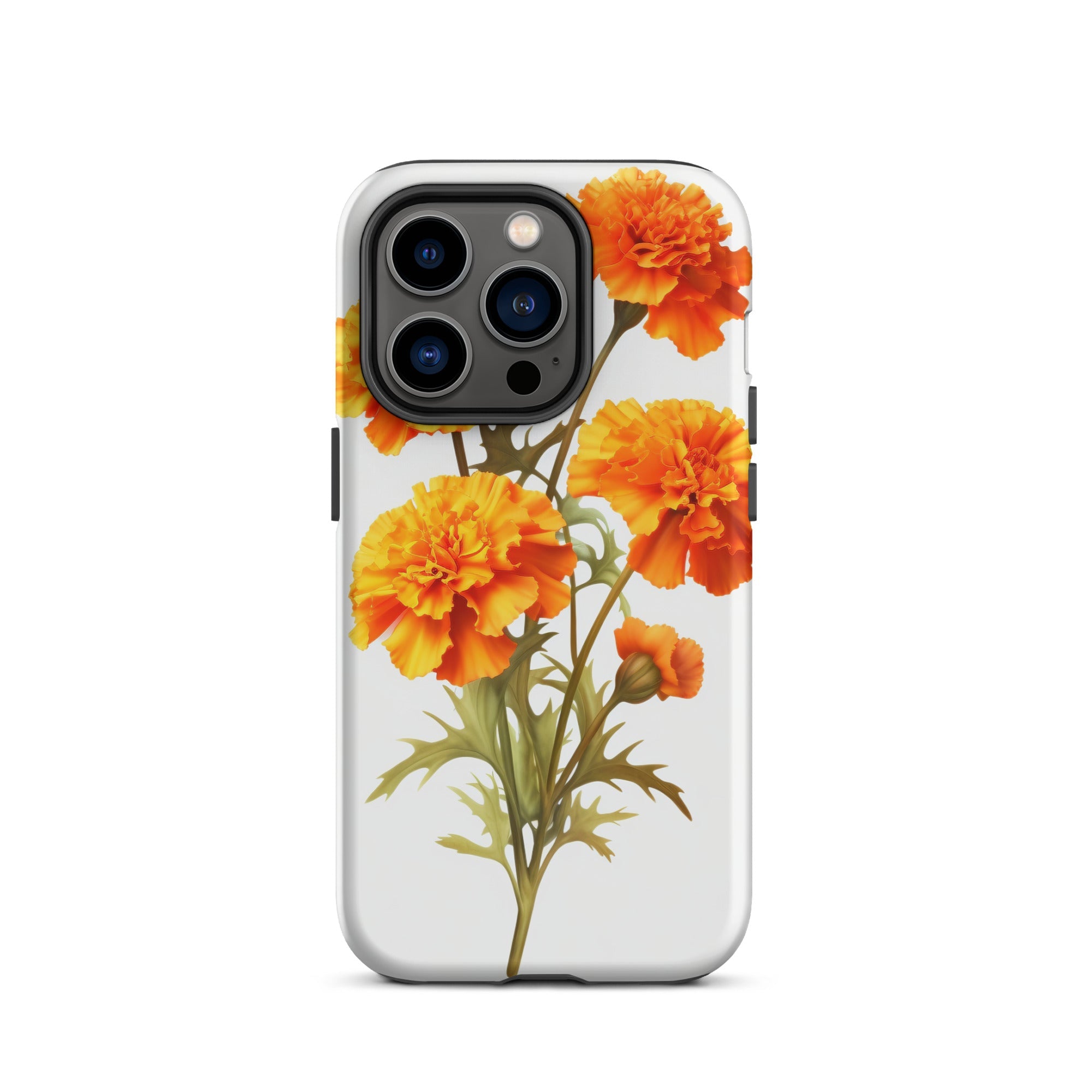 Marigold Flower iPhone Case by Visual Verse - Image 28