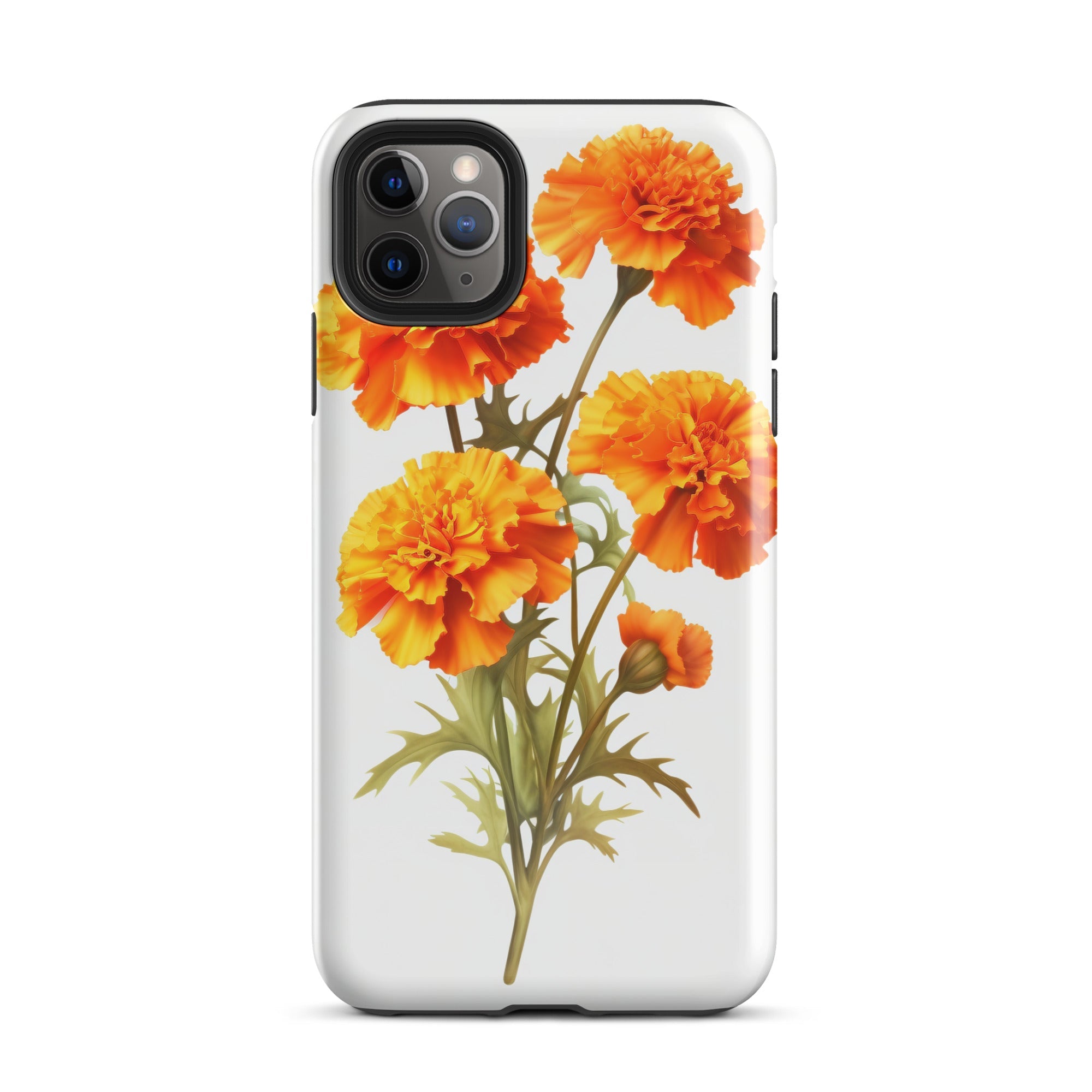 Marigold Flower iPhone Case by Visual Verse - Image 5