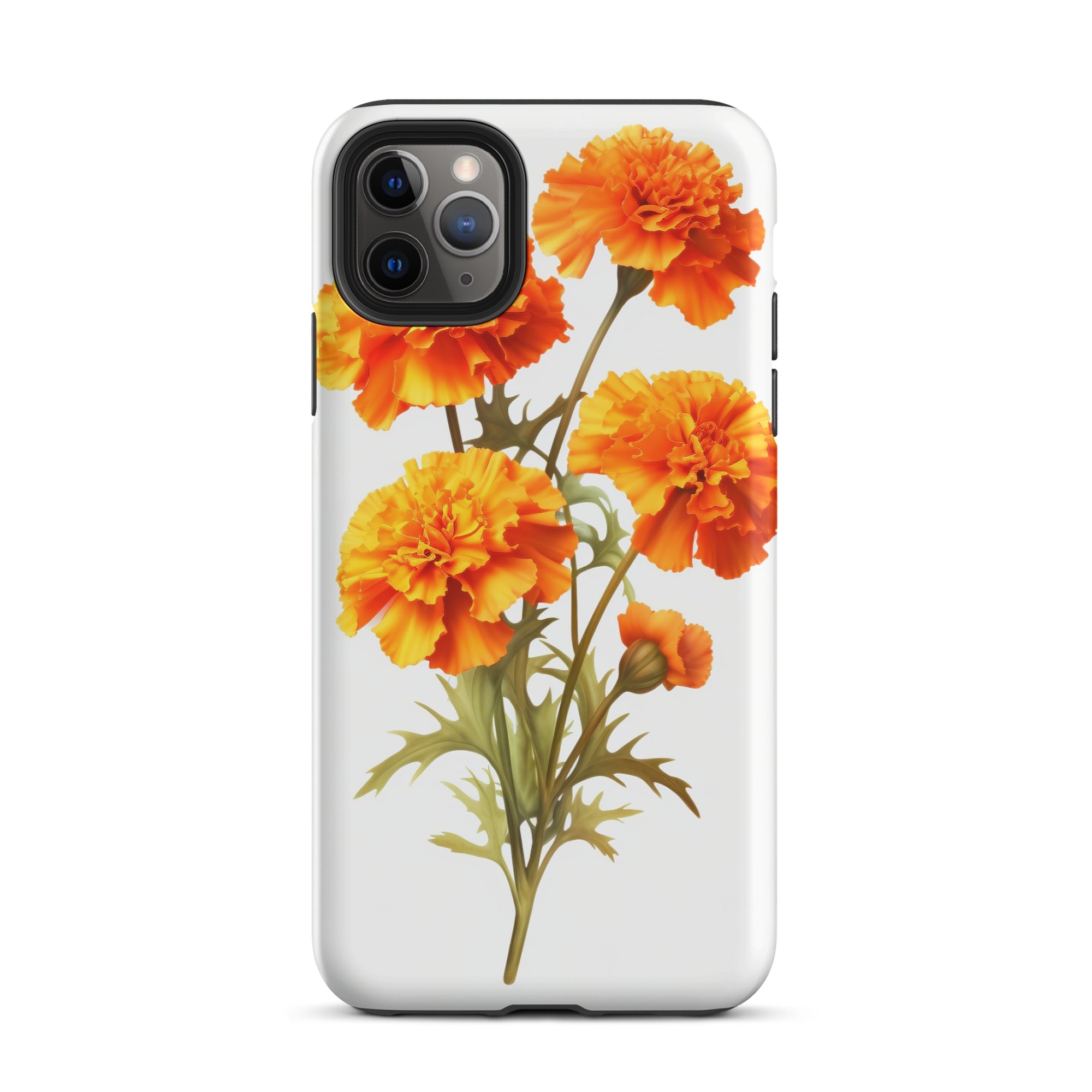 Marigold Flower iPhone Case by Visual Verse - Image 6