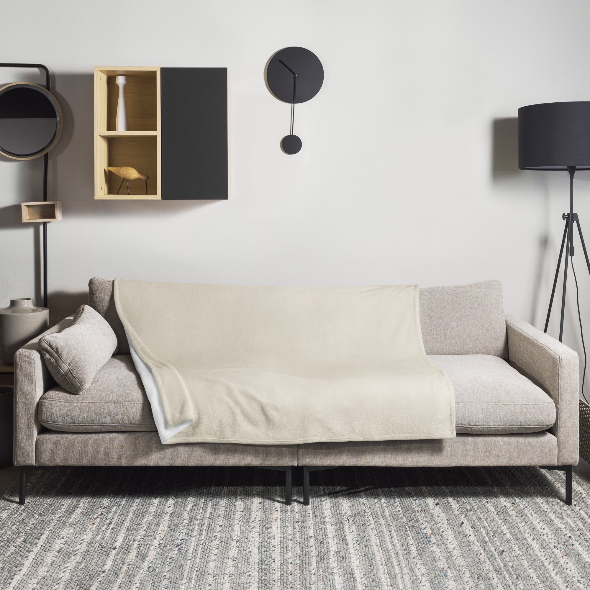 Merino Color Blanket by Visual Verse - Image 1