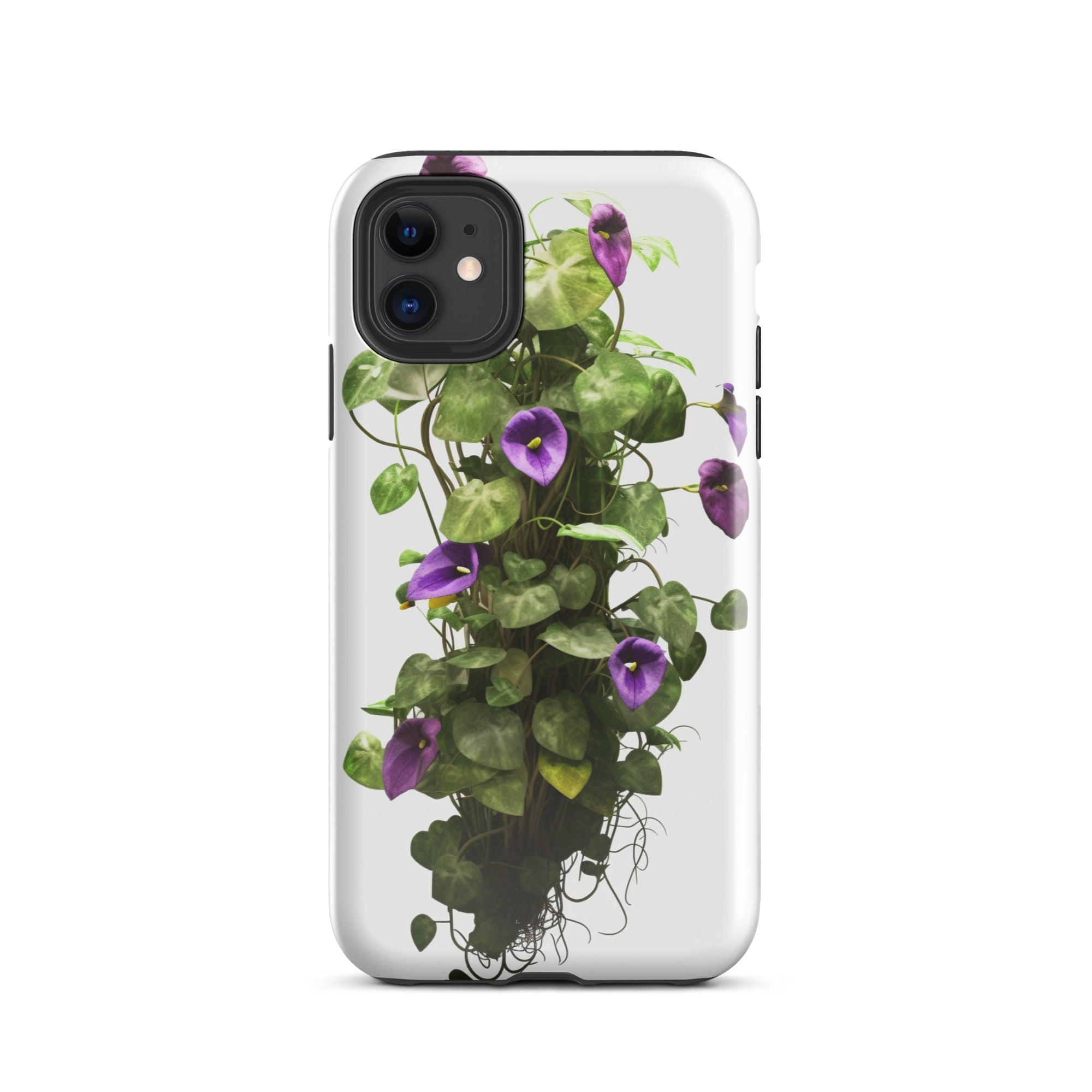 Money Plant Flower iPhone Case by Visual Verse - Image 1
