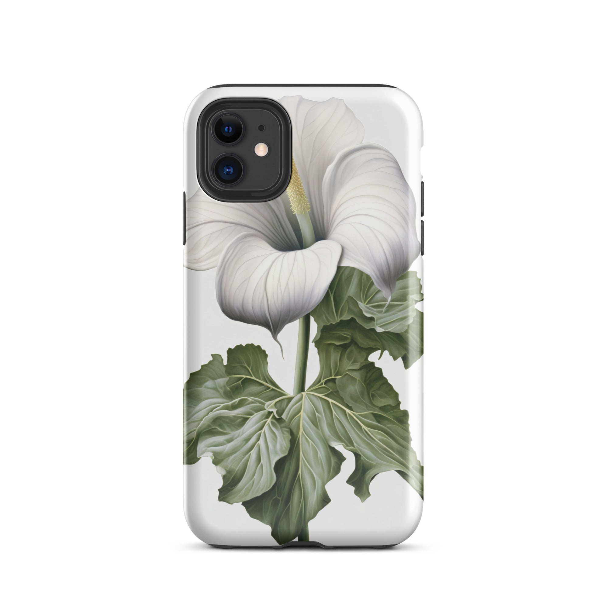 Moonflower Flower iPhone Case by Visual Verse - Image 1