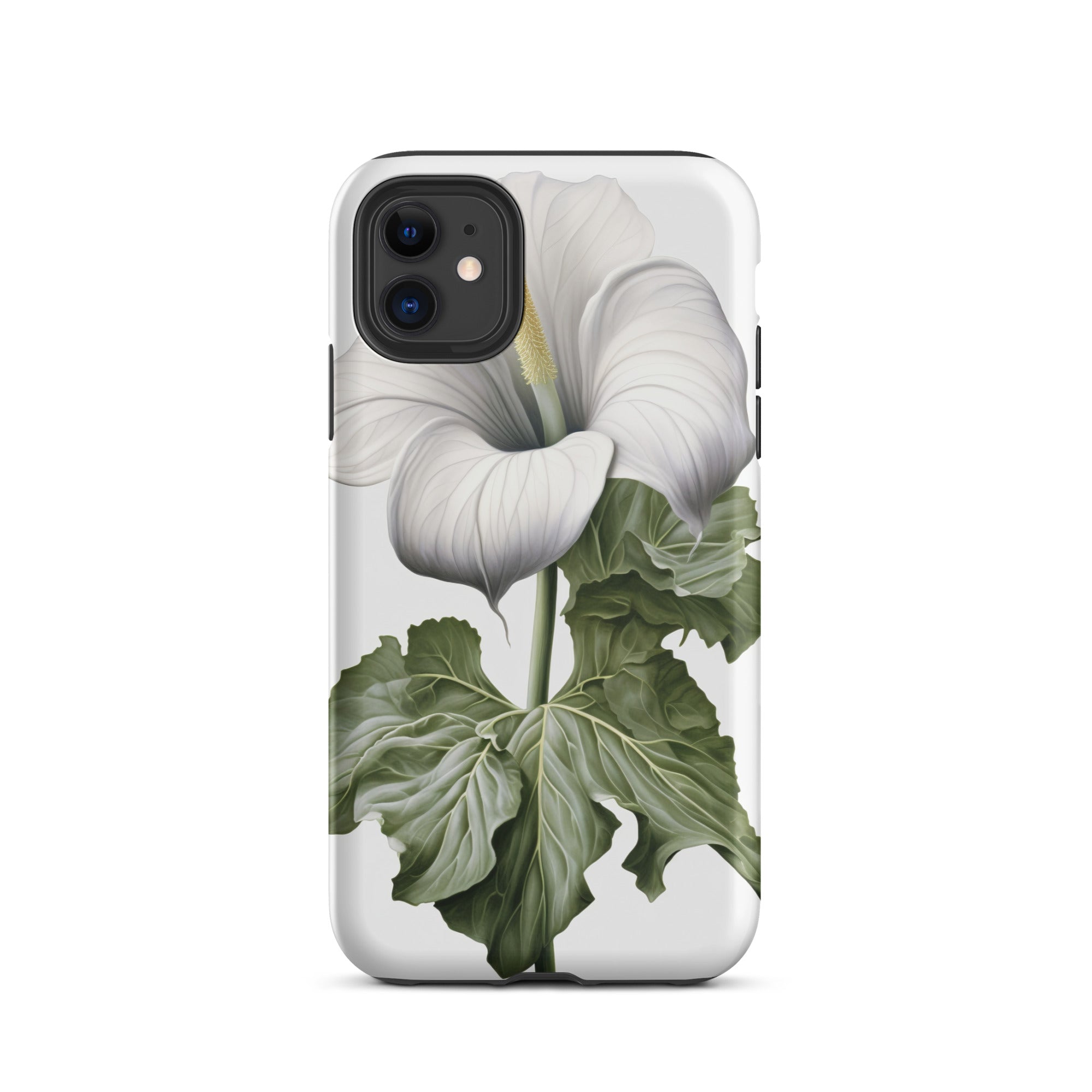 Moonflower Flower iPhone Case by Visual Verse - Image 2