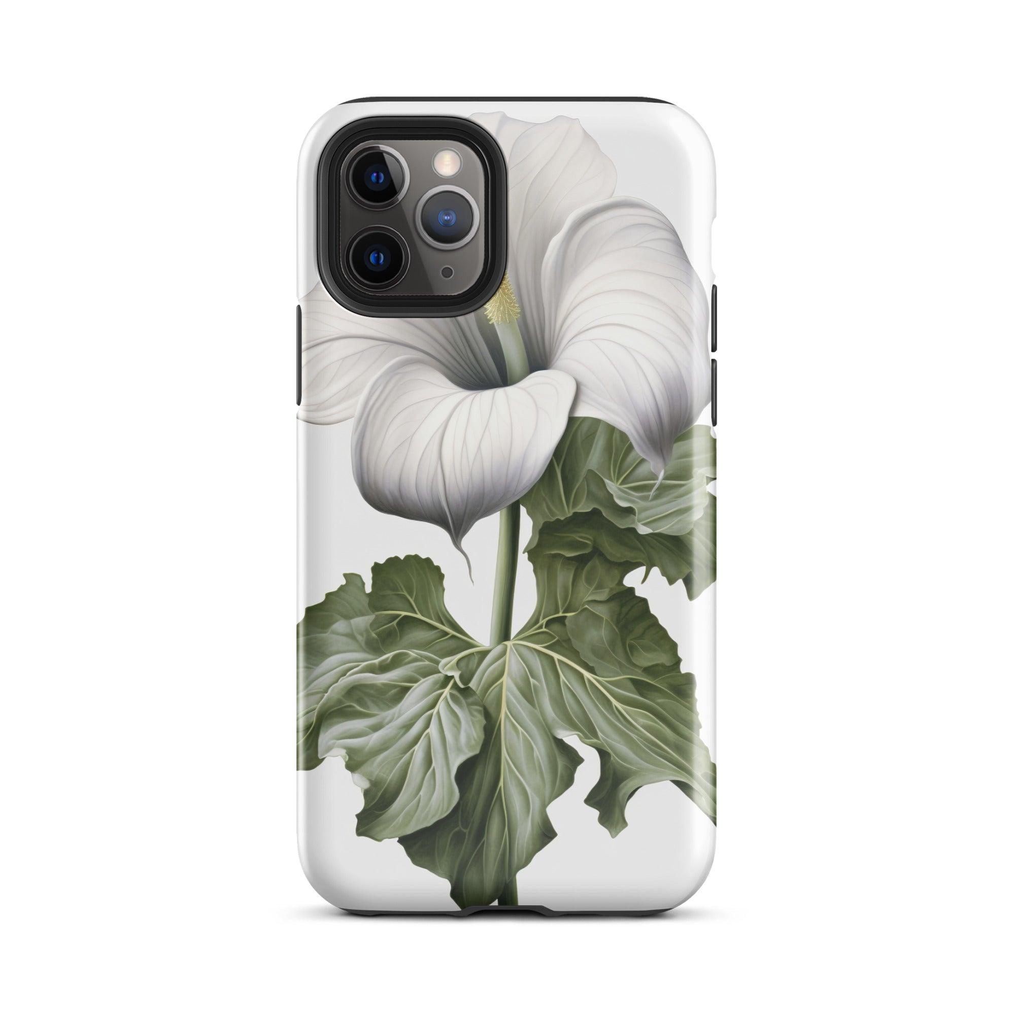 Moonflower Flower iPhone Case by Visual Verse - Image 3