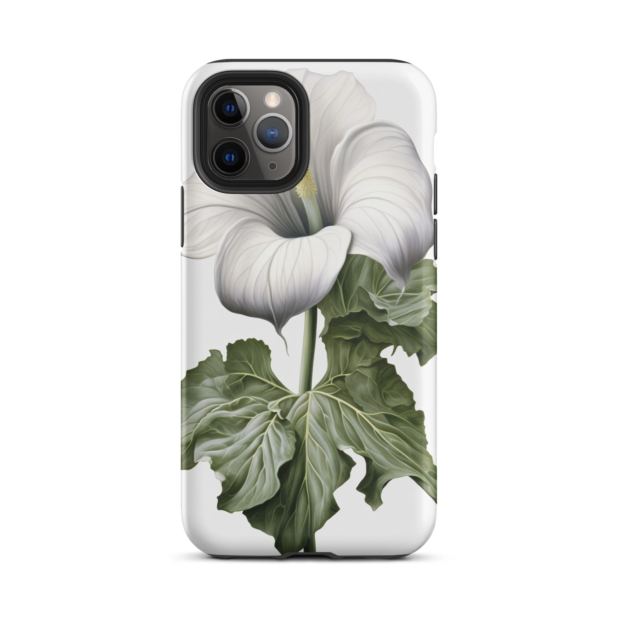 Moonflower Flower iPhone Case by Visual Verse - Image 4
