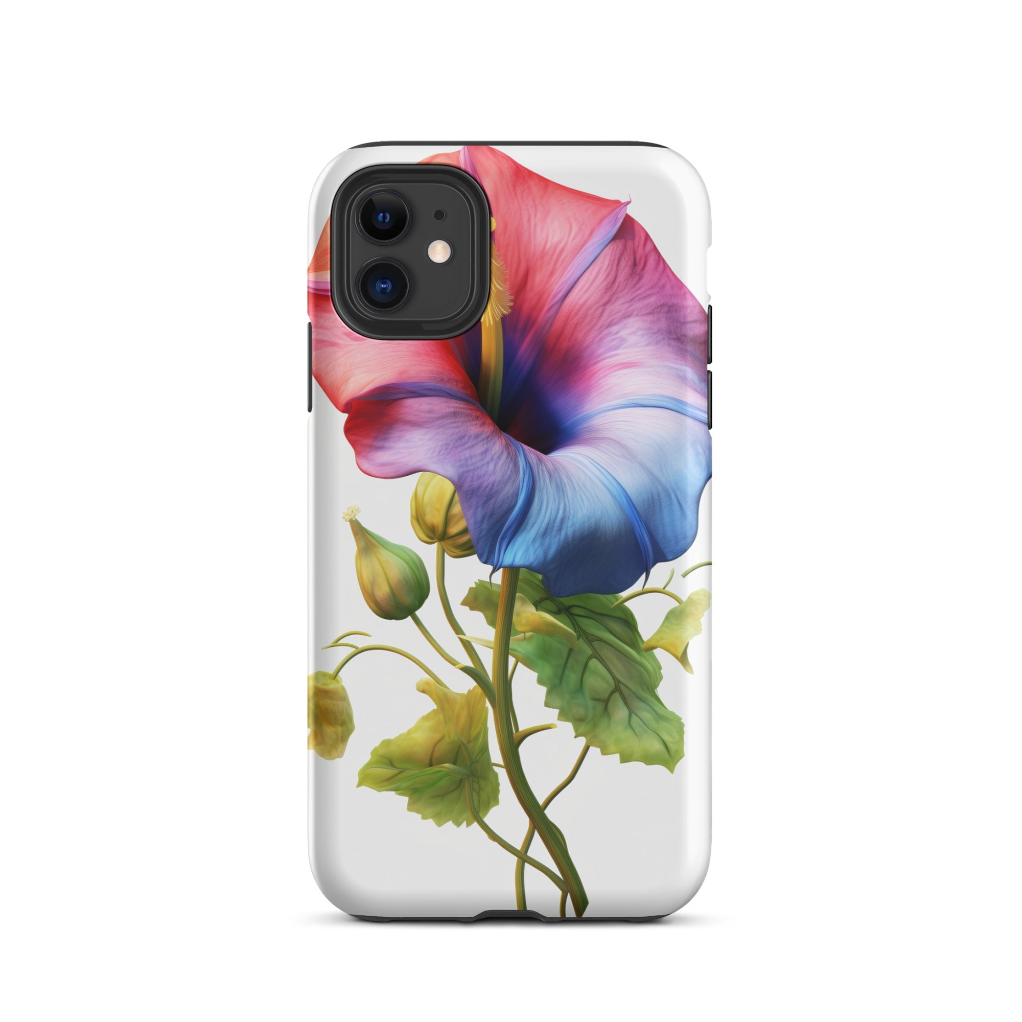 Morning Glory Flower iPhone Case by Visual Verse - Image 2