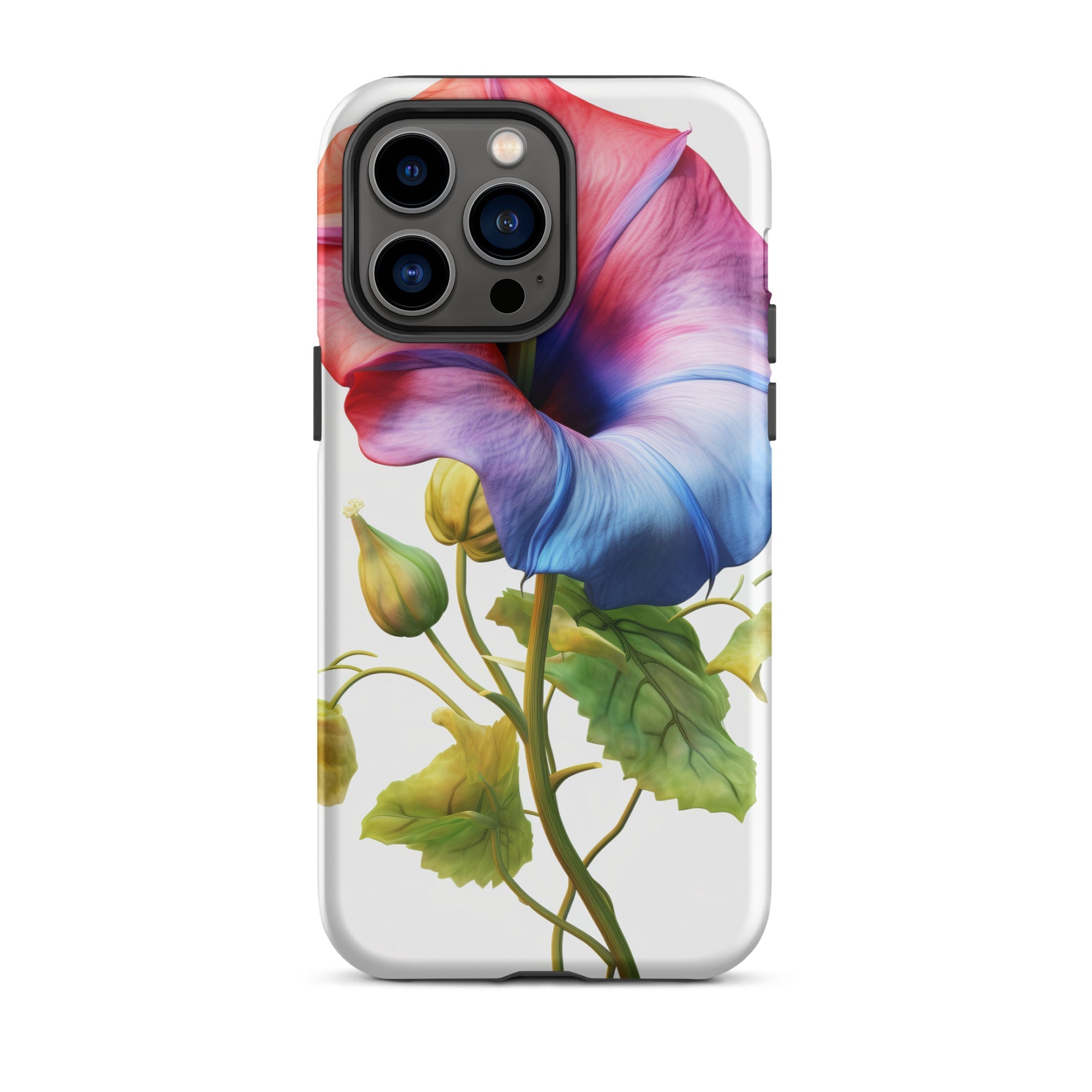 Morning Glory Flower iPhone Case by Visual Verse - Image 30