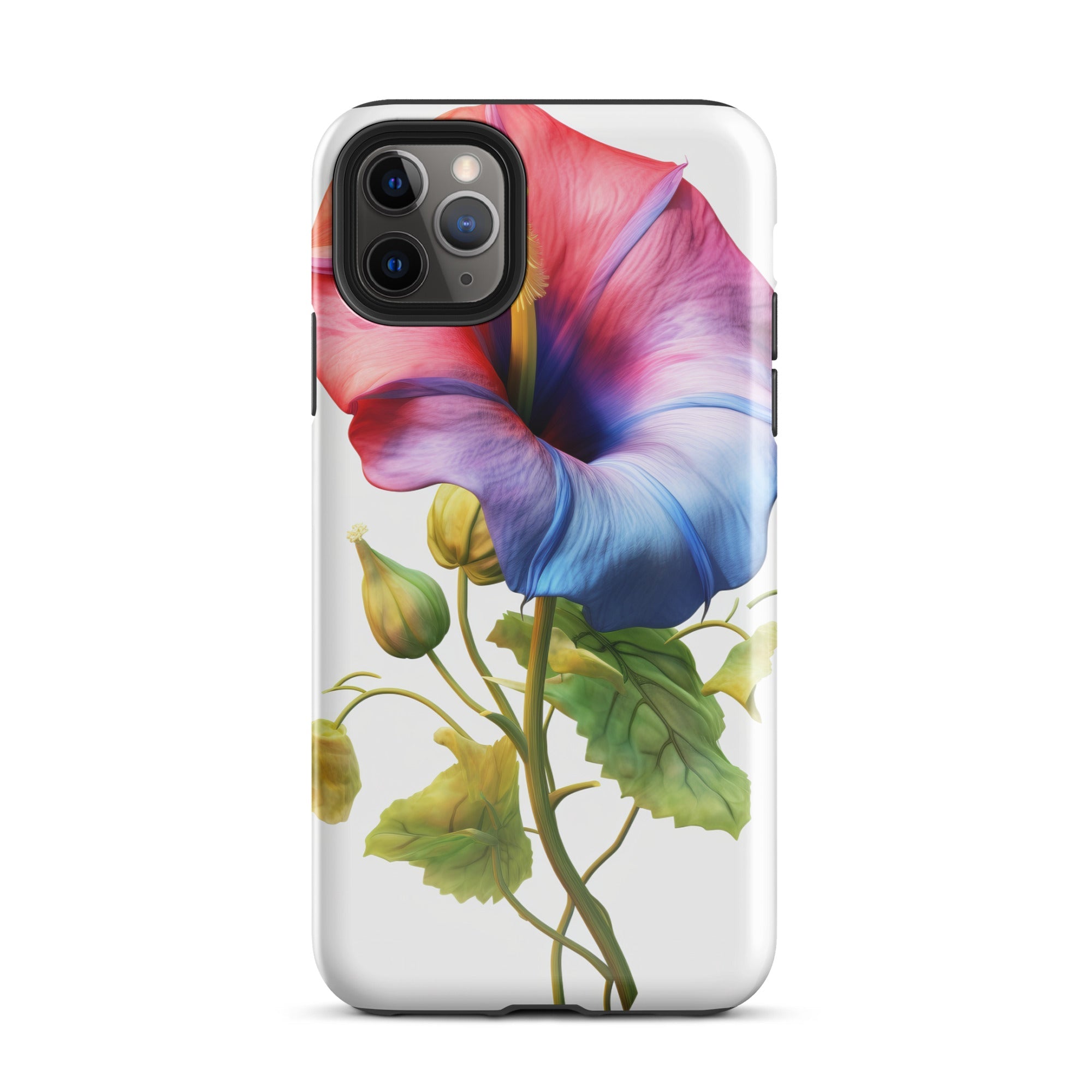 Morning Glory Flower iPhone Case by Visual Verse - Image 5