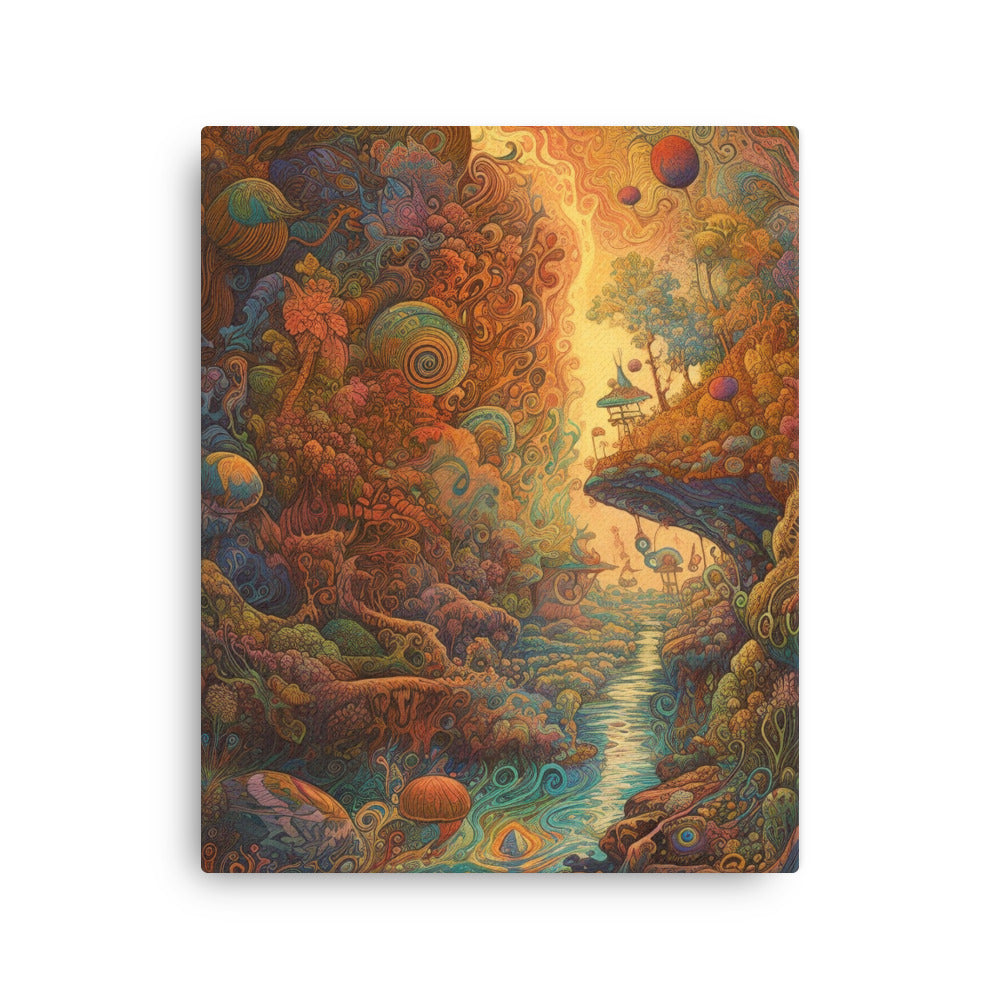 Mysterious Planet Thin Art Canvas by Visual Verse - Image 4