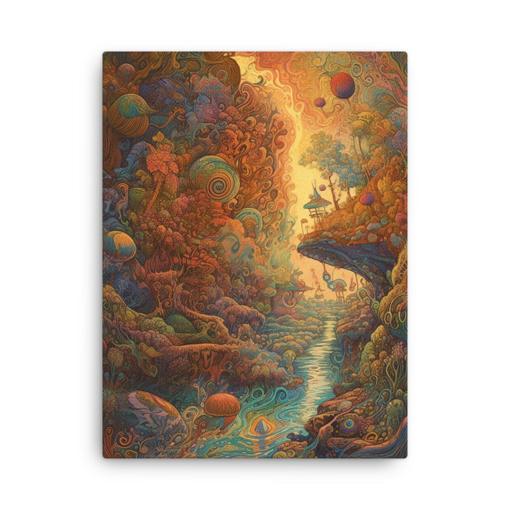 Mysterious Planet Thin Art Canvas by Visual Verse - Image 5