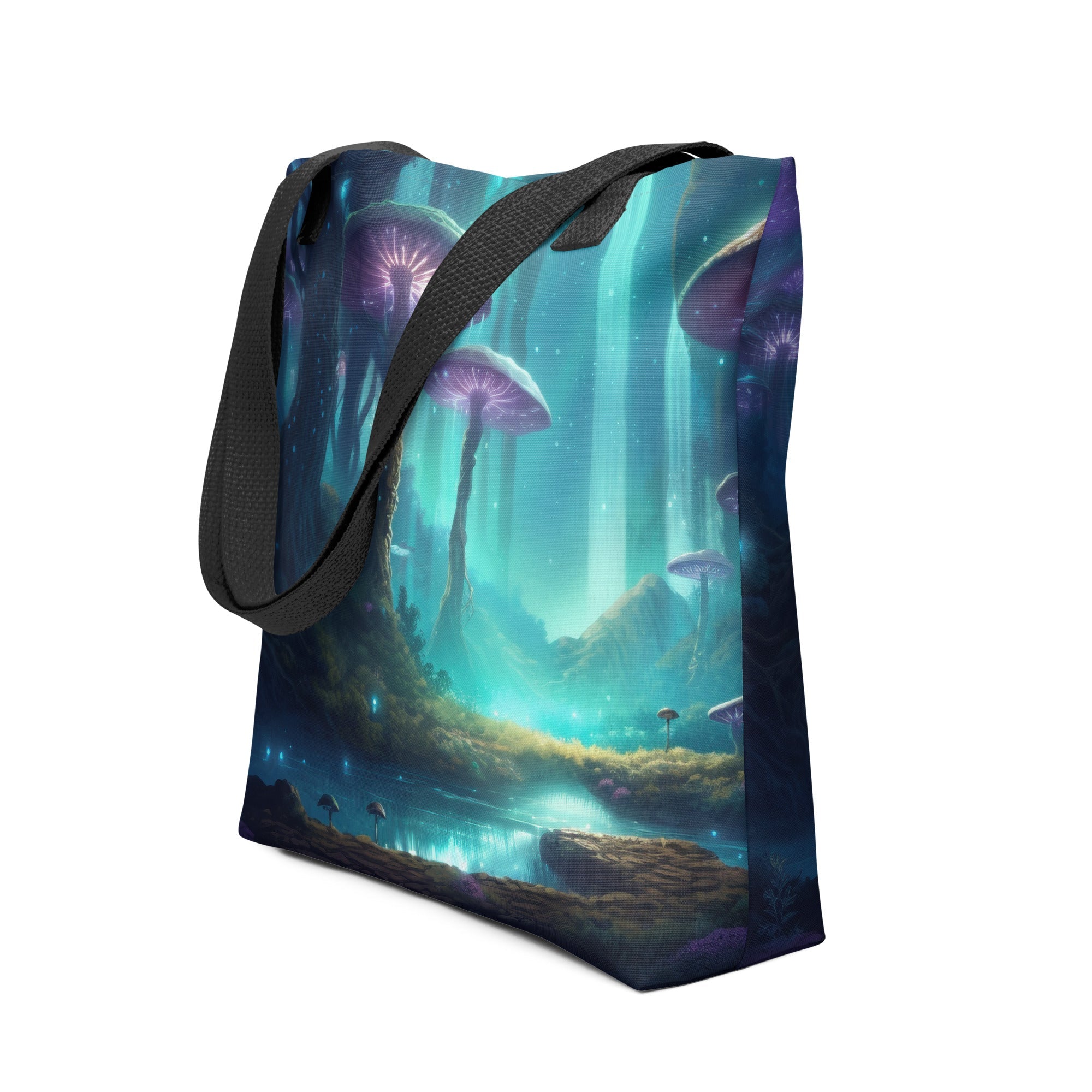 Mystical Forest Tote Bag by Visual Verse - Image 1