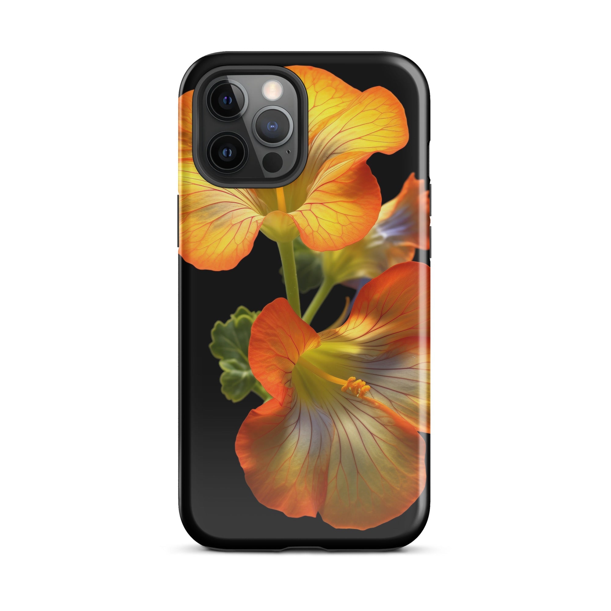 Nasturtium Flower iPhone Case by Visual Verse - Image 13