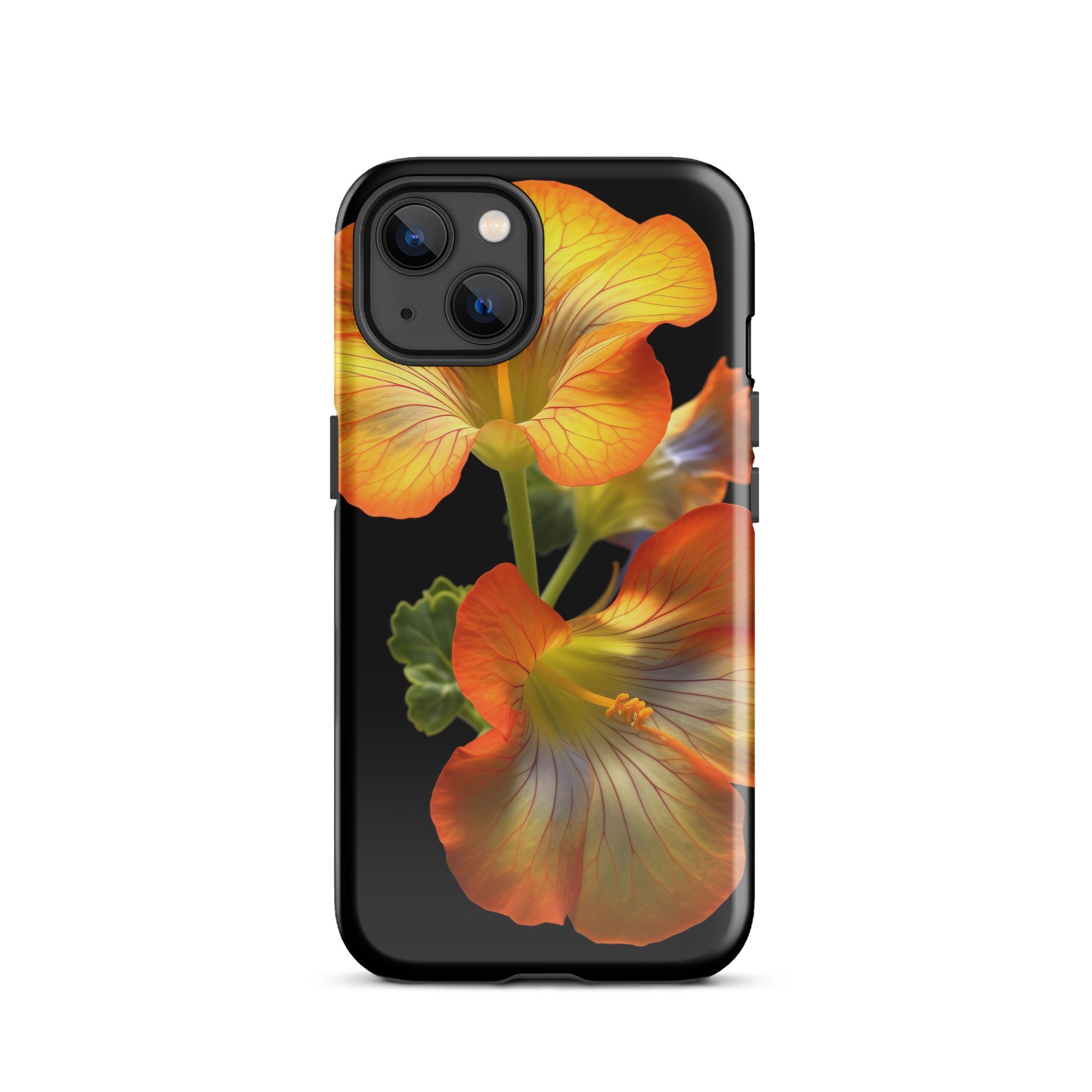 Nasturtium Flower iPhone Case by Visual Verse - Image 17