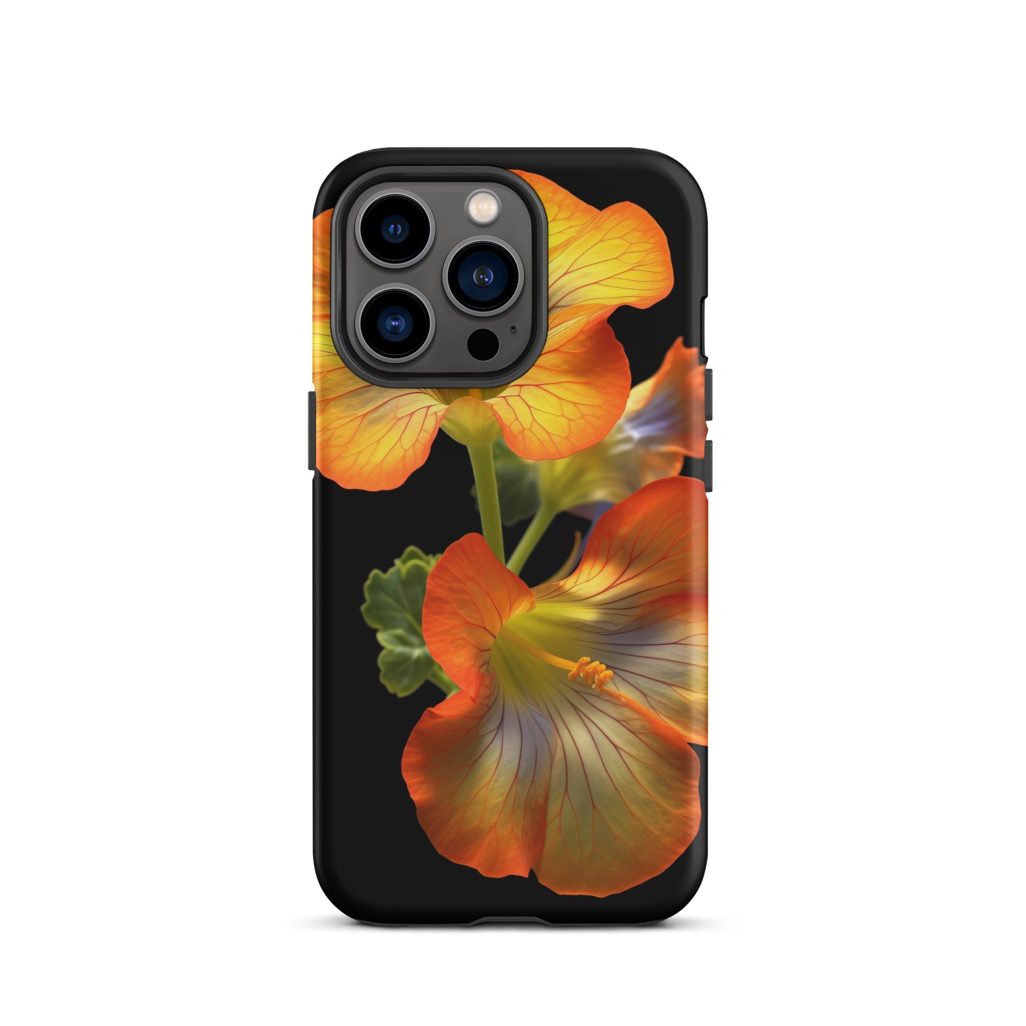 Nasturtium Flower iPhone Case by Visual Verse - Image 20