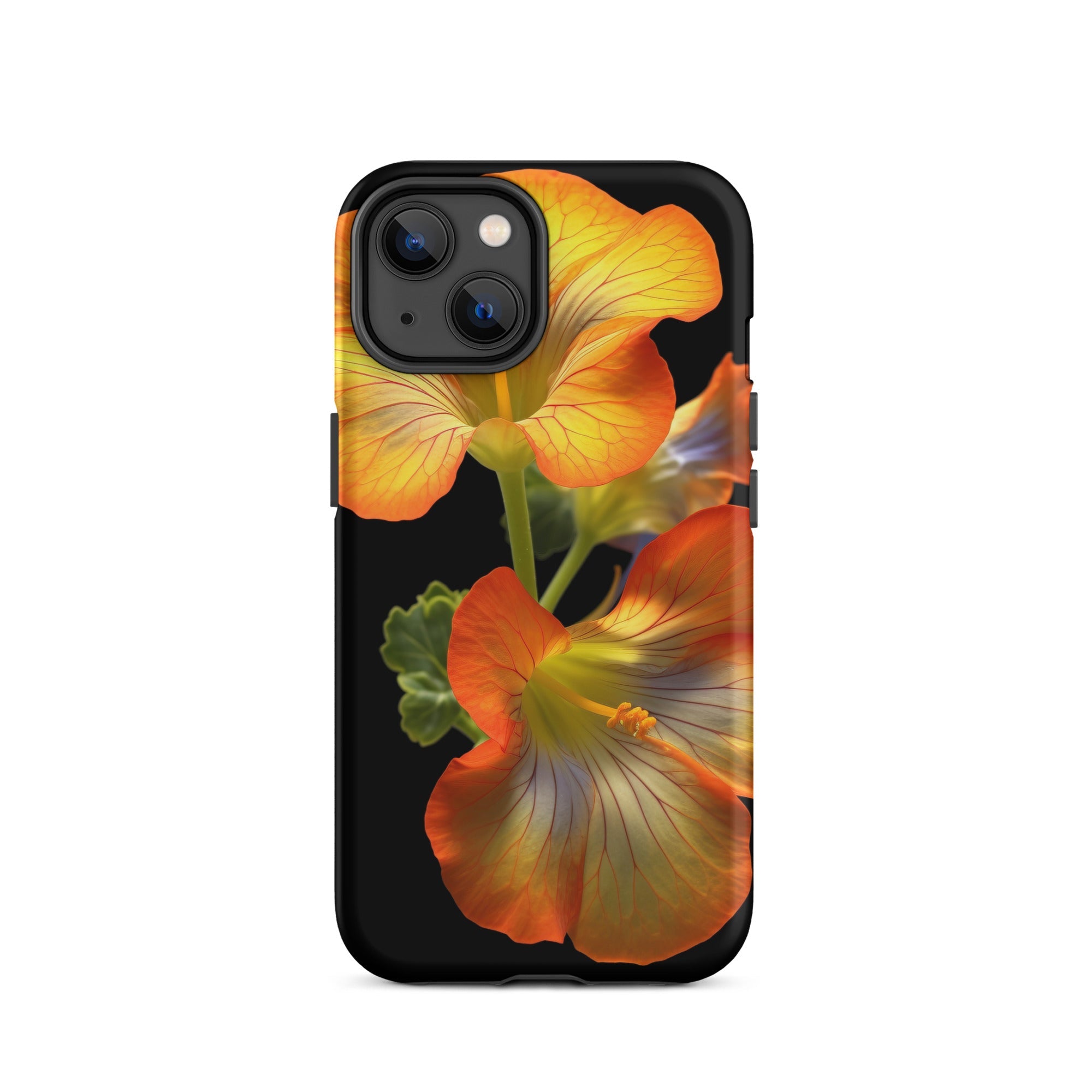 Nasturtium Flower iPhone Case by Visual Verse - Image 24