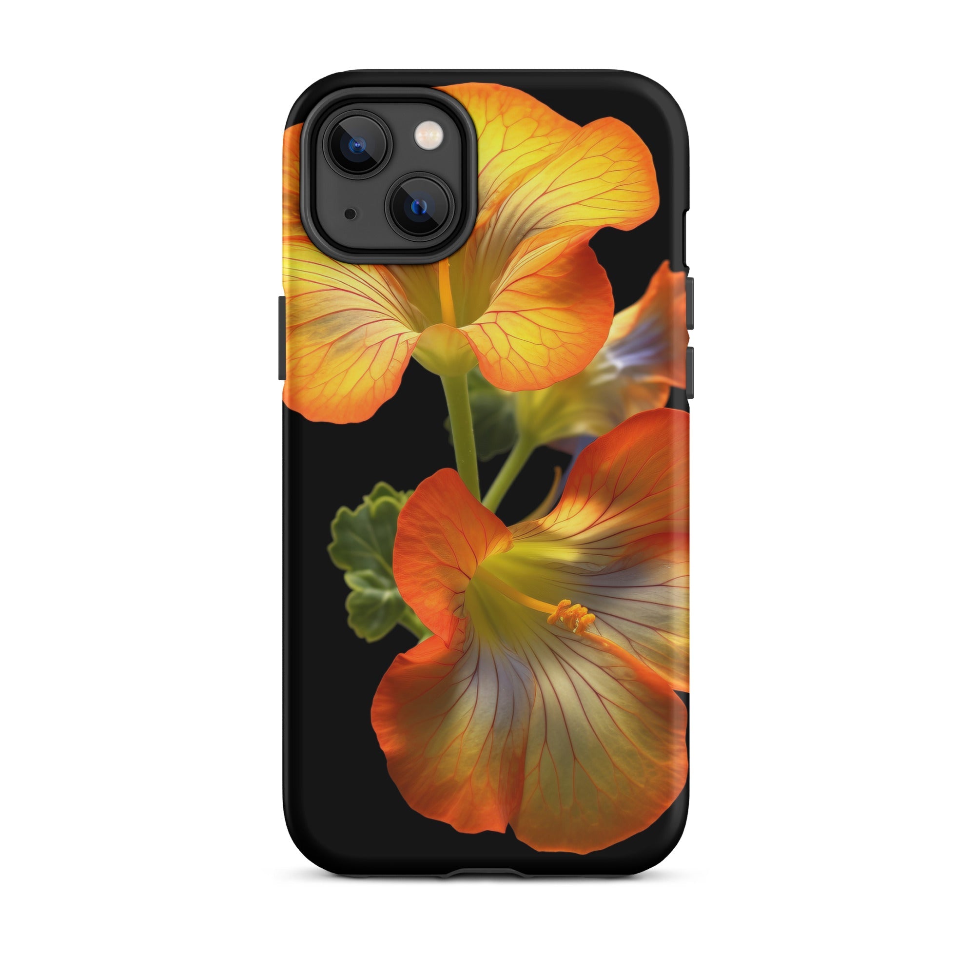Nasturtium Flower iPhone Case by Visual Verse - Image 26
