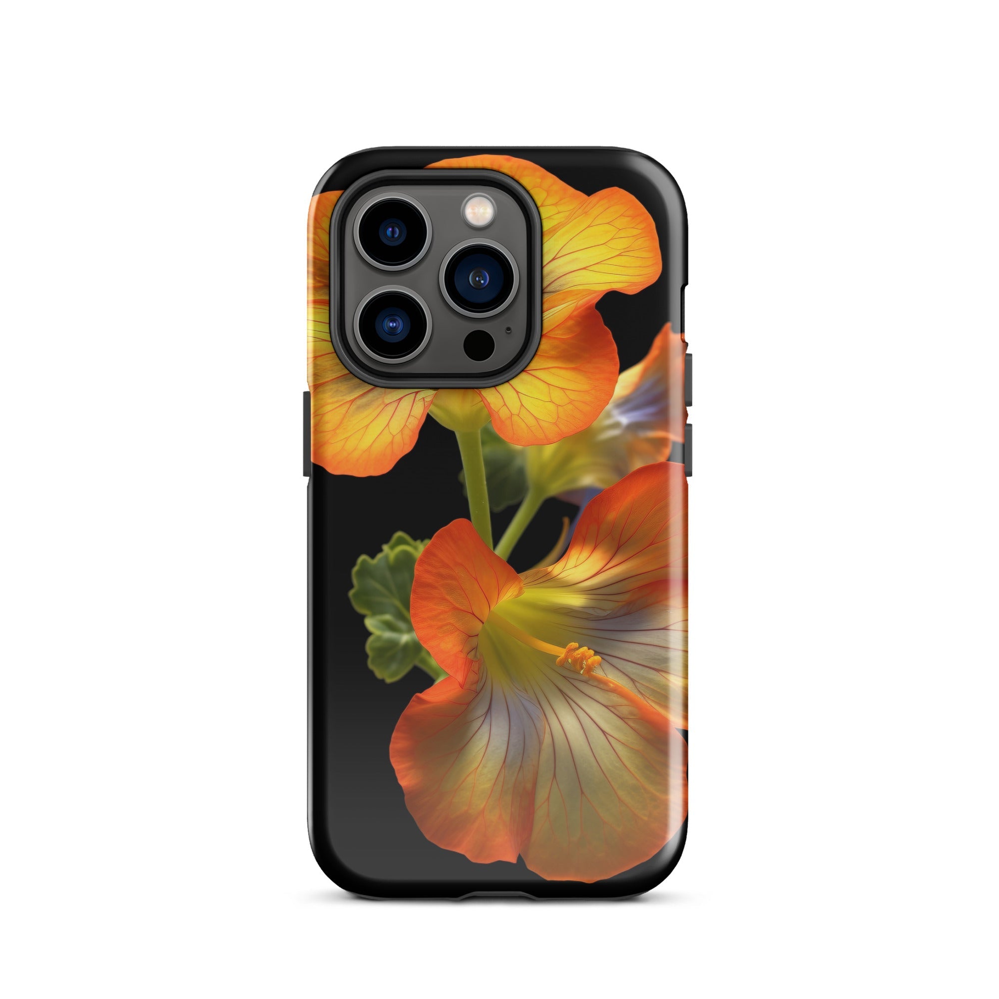 Nasturtium Flower iPhone Case by Visual Verse - Image 27