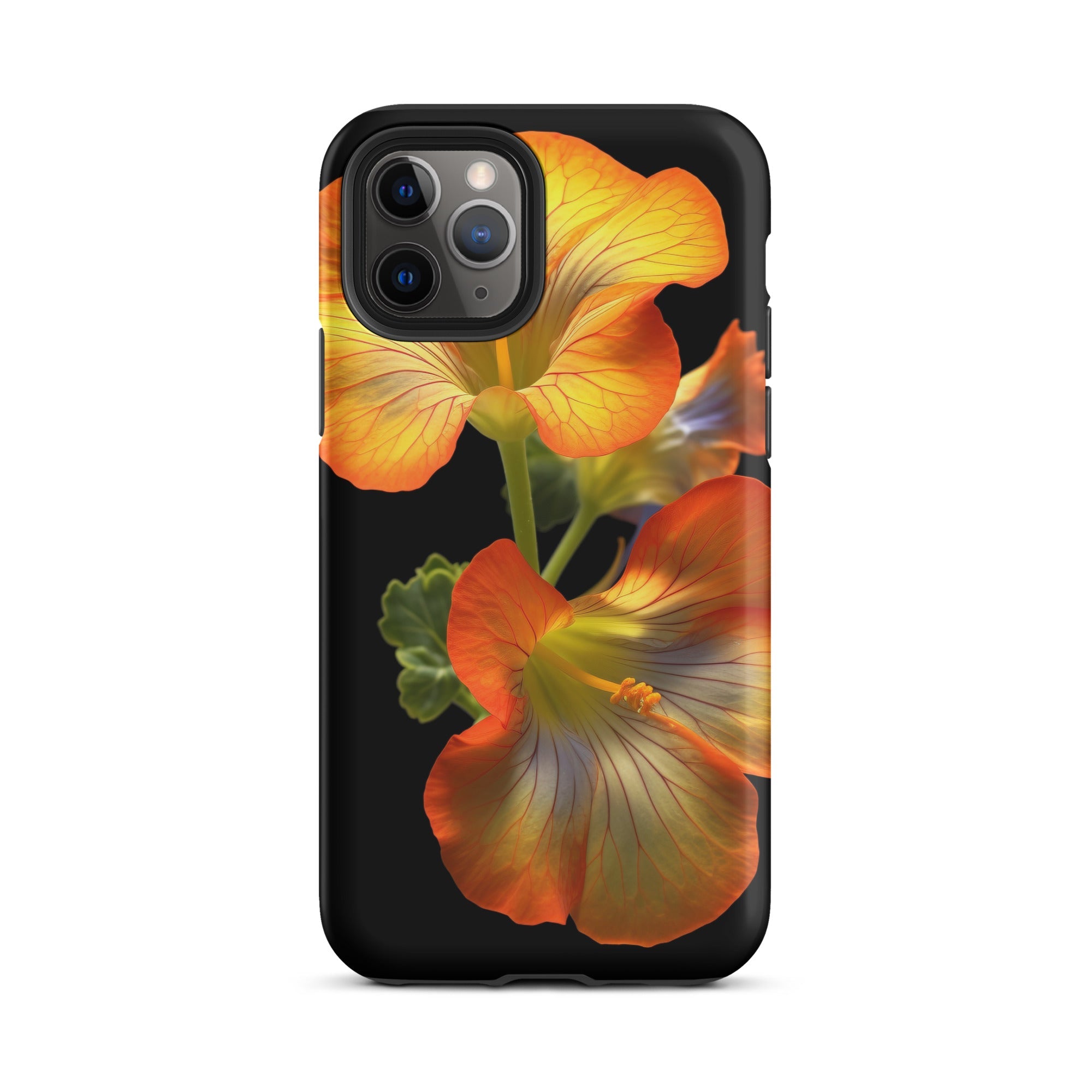 Nasturtium Flower iPhone Case by Visual Verse - Image 4