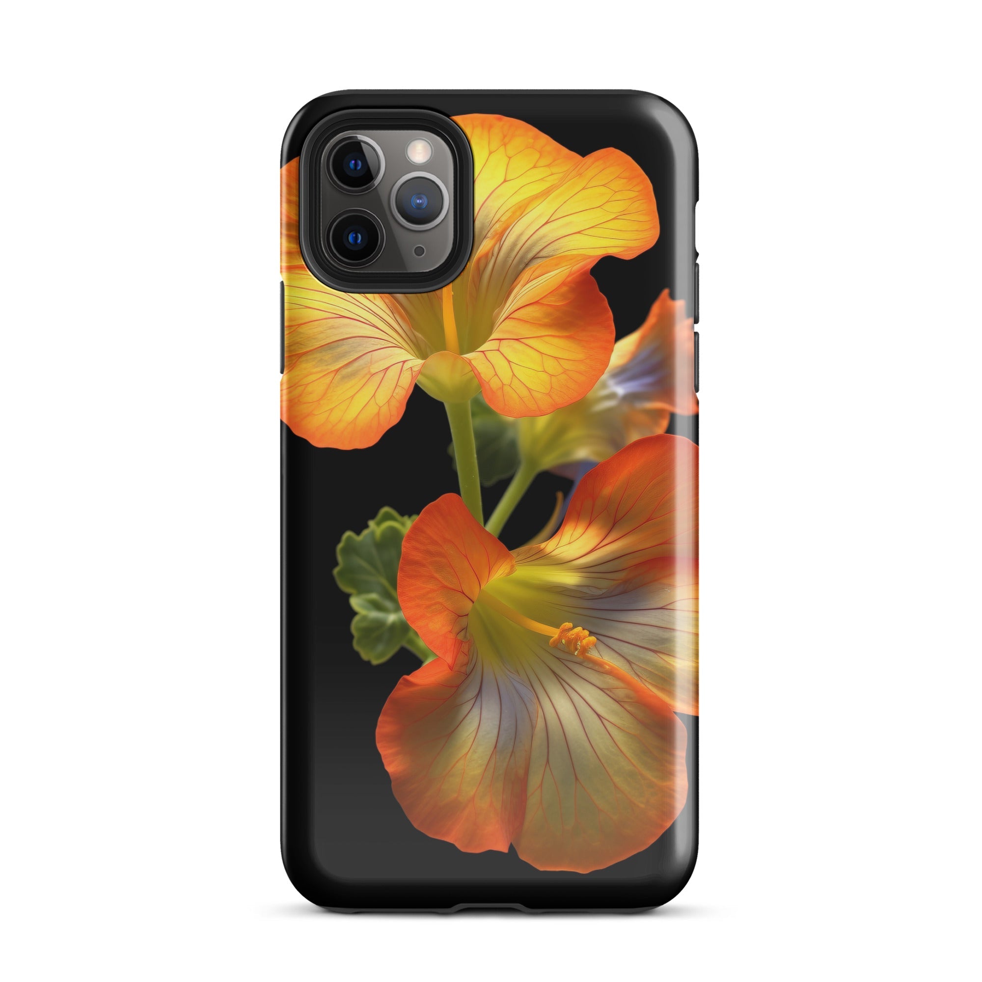 Nasturtium Flower iPhone Case by Visual Verse - Image 5