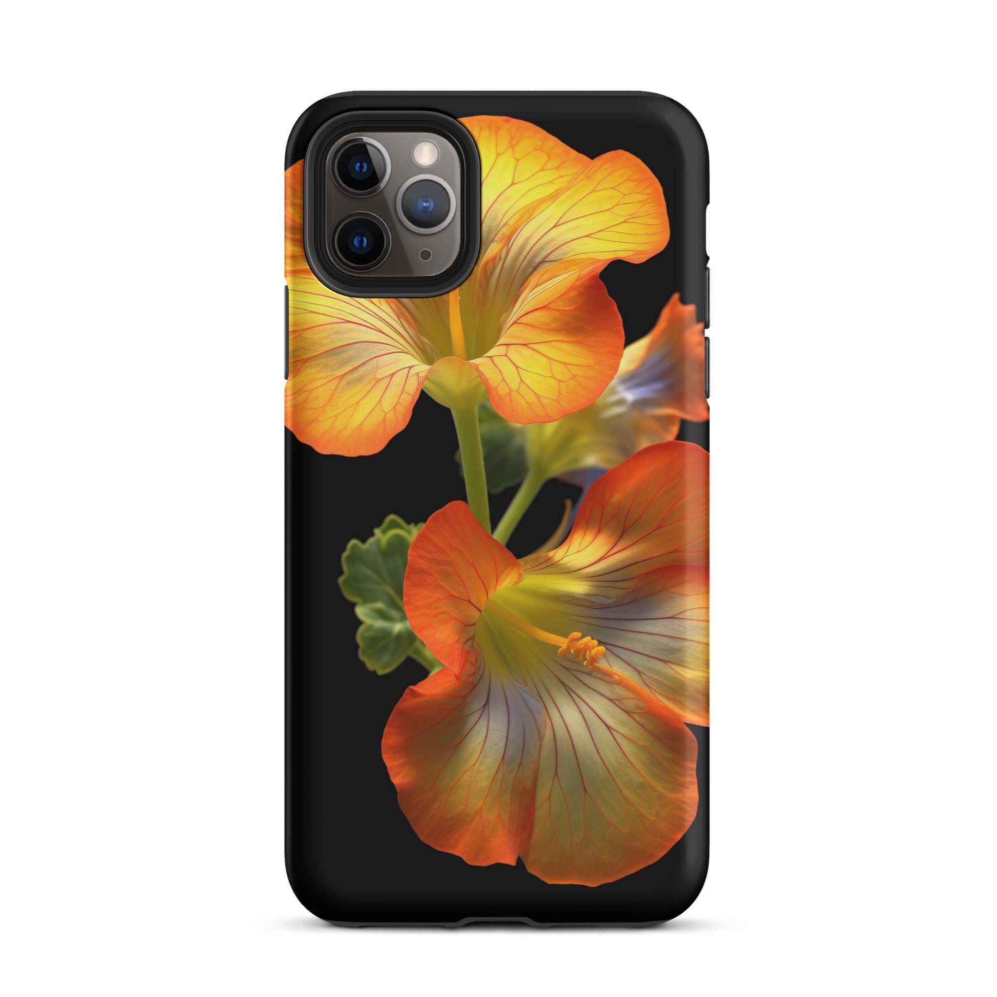 Nasturtium Flower iPhone Case by Visual Verse - Image 6