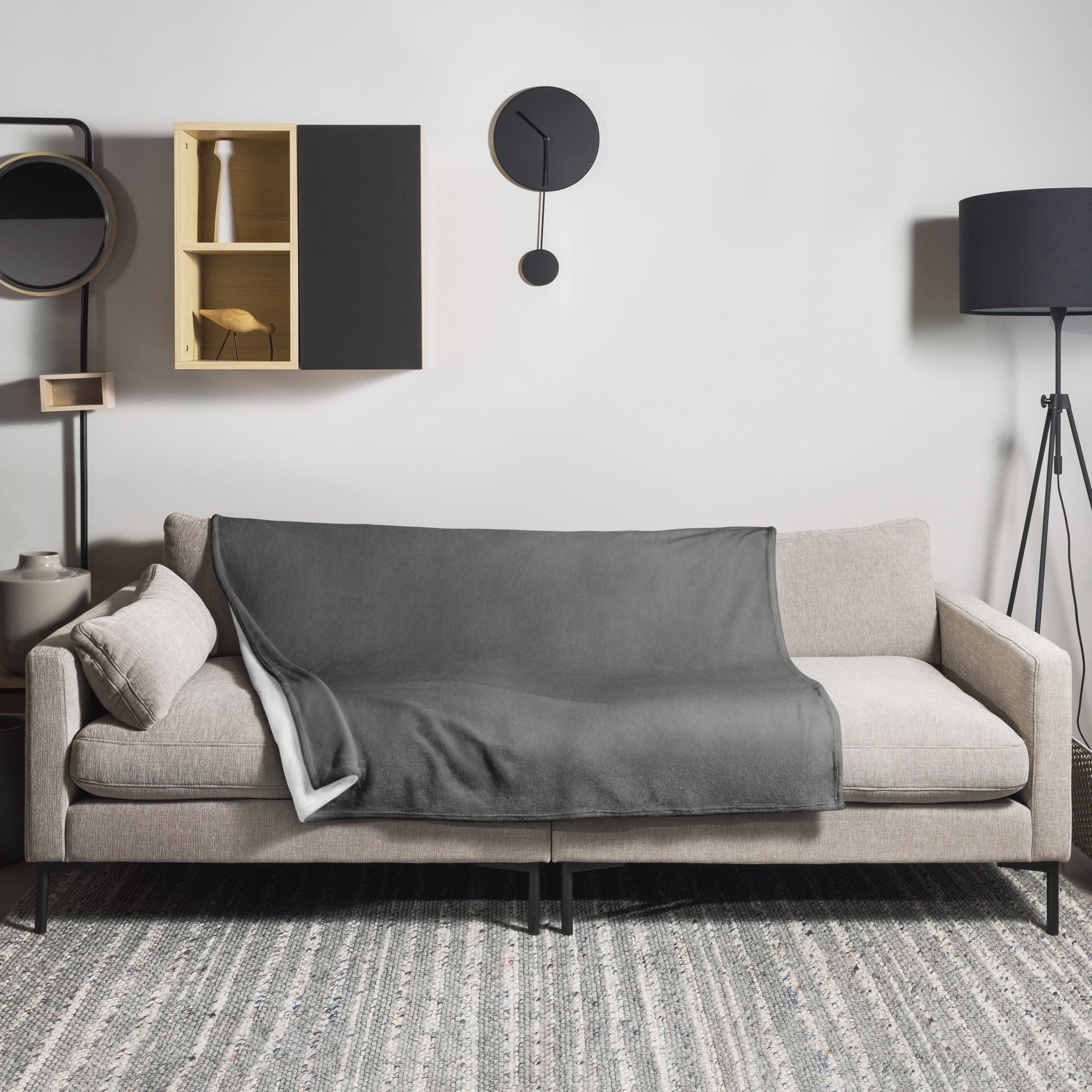 Nickel Color Blanket by Visual Verse - Image 1