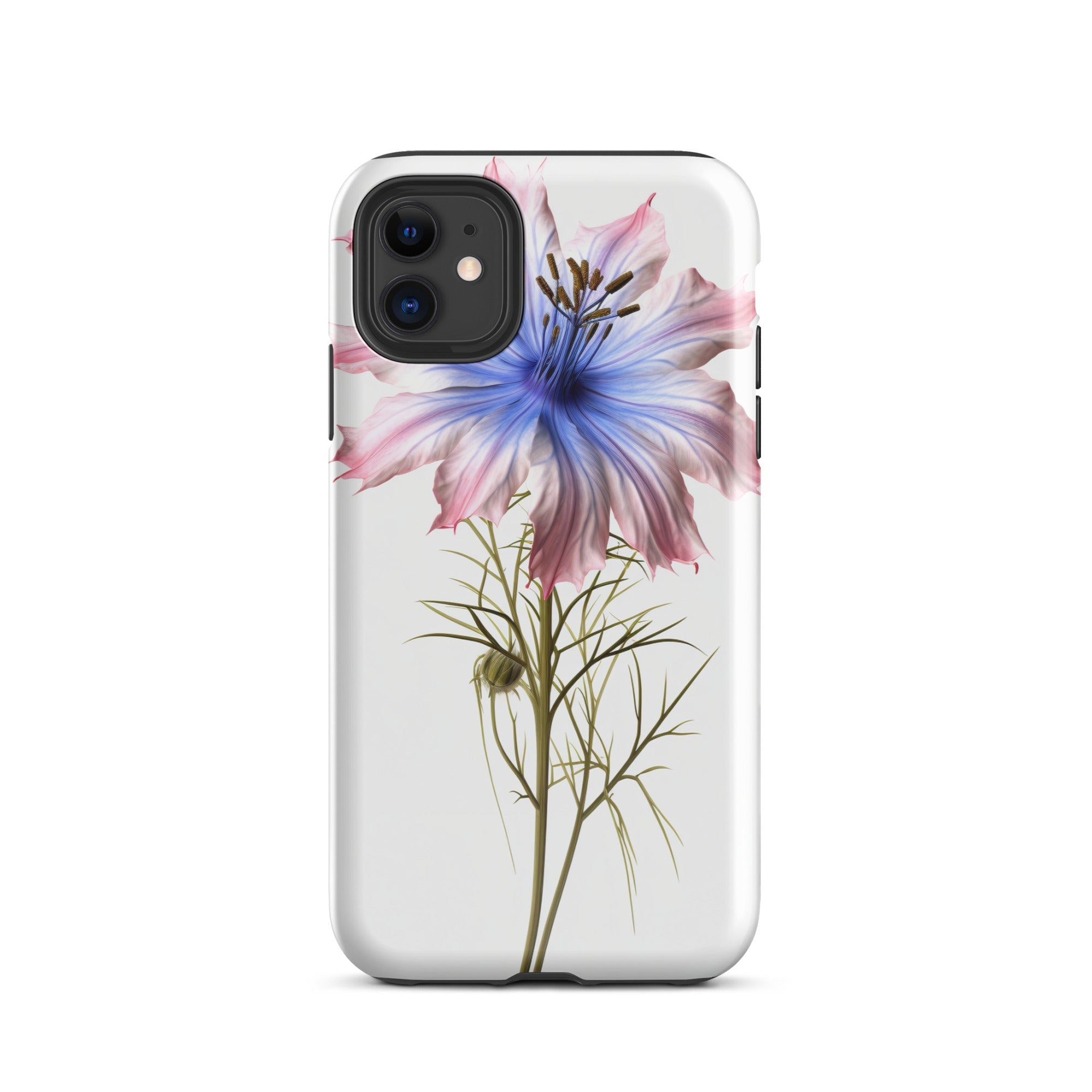 Nigella Flower iPhone Case by Visual Verse - Image 1