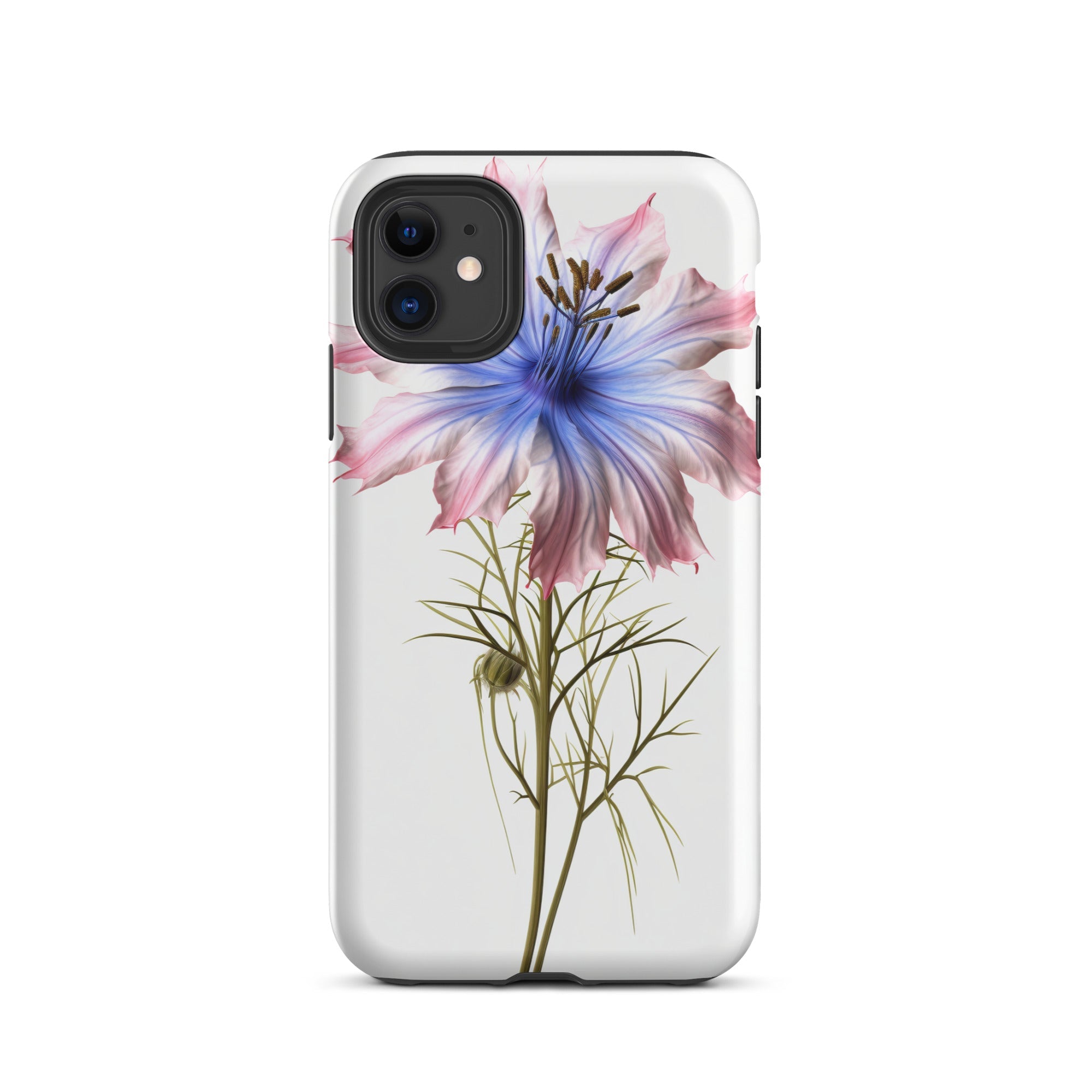 Nigella Flower iPhone Case by Visual Verse - Image 2