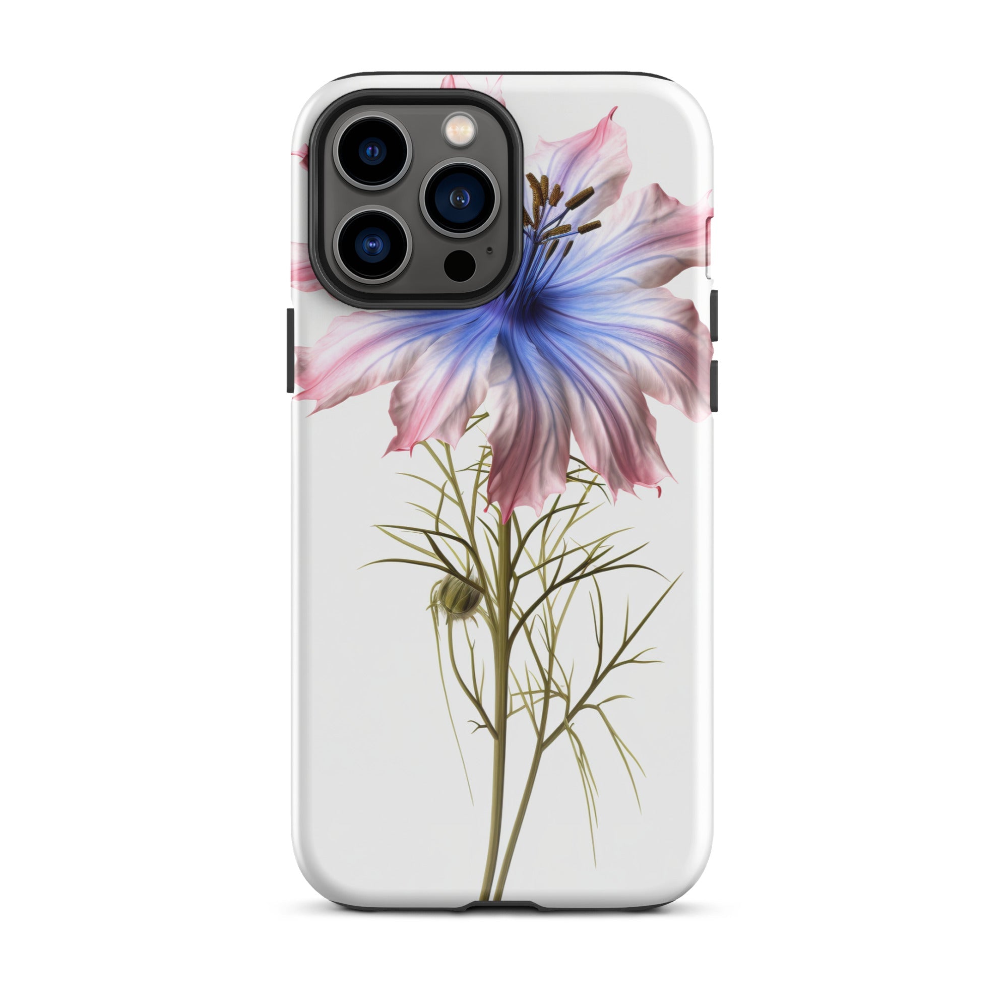 Nigella Flower iPhone Case by Visual Verse - Image 21