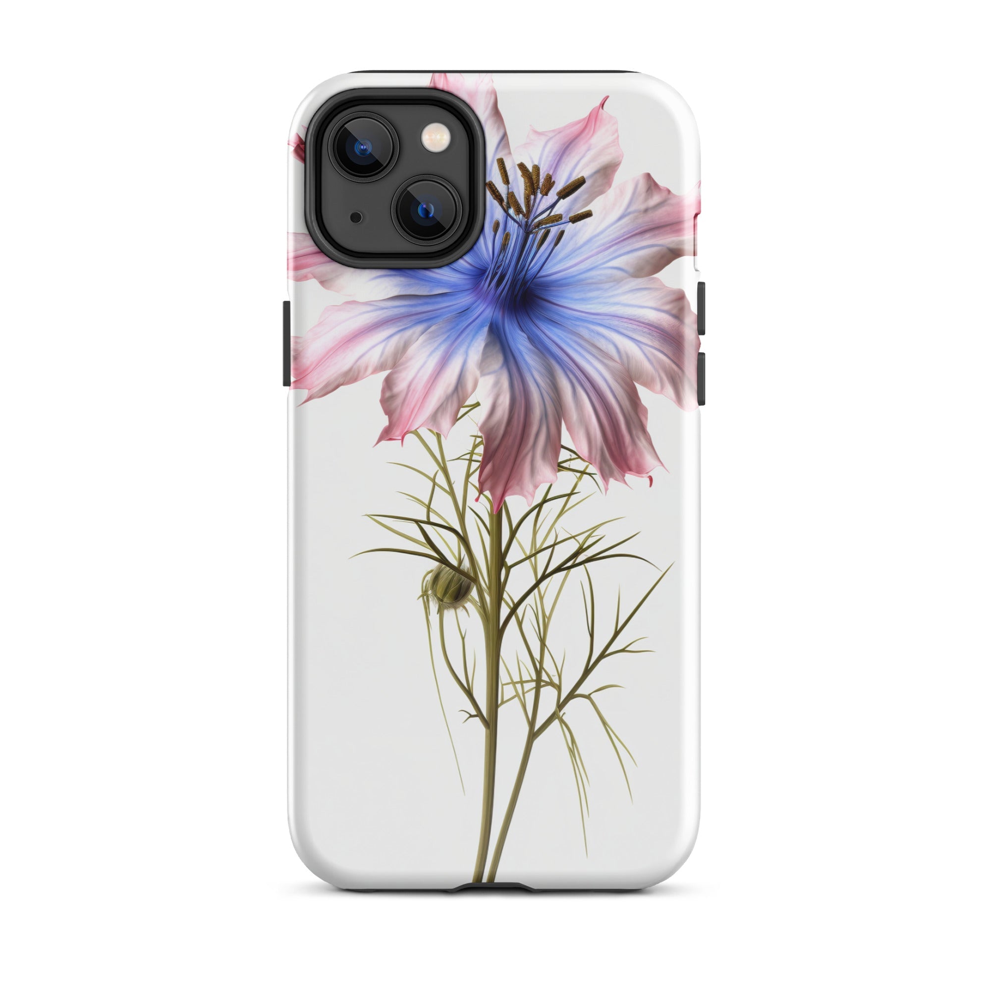 Nigella Flower iPhone Case by Visual Verse - Image 25