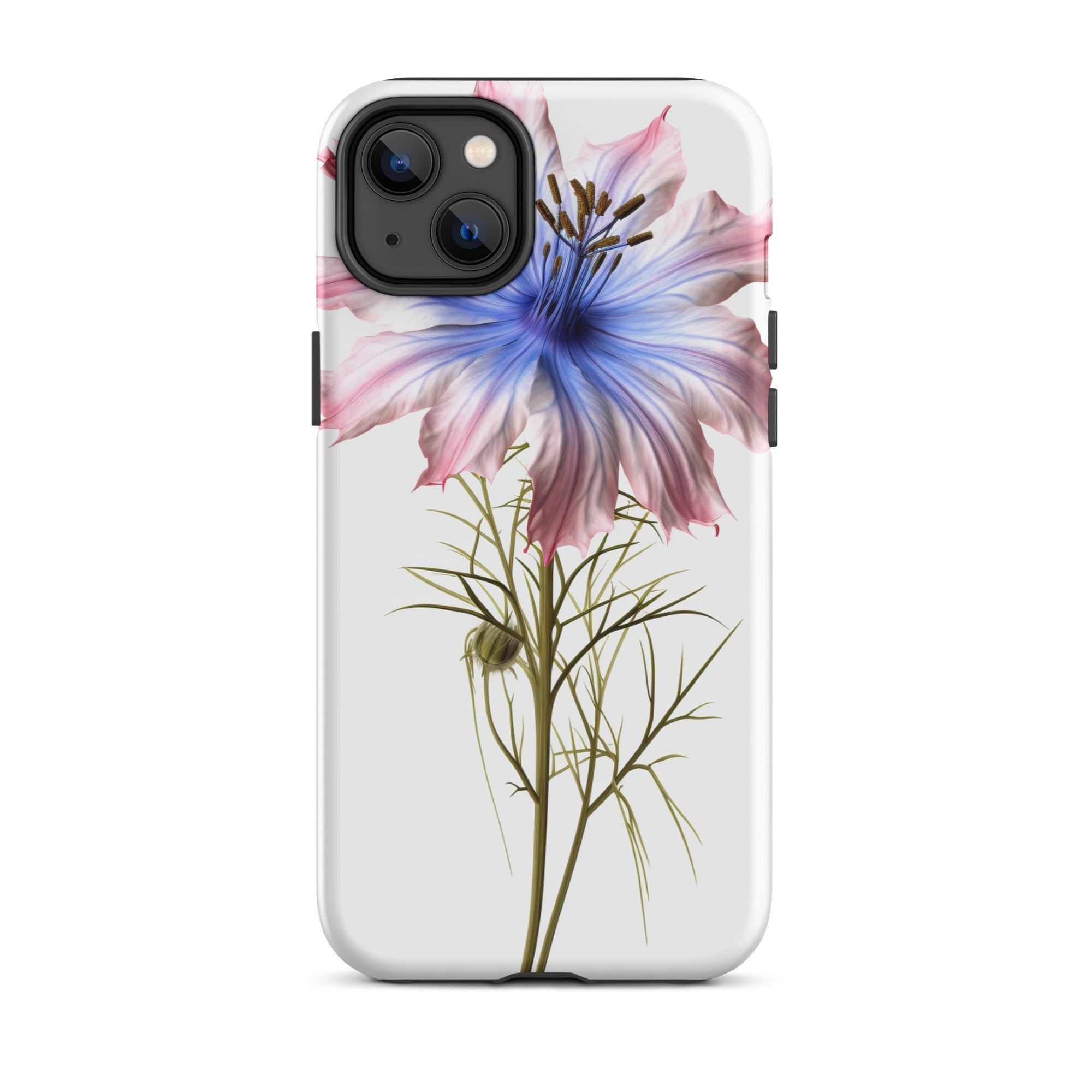 Nigella Flower iPhone Case by Visual Verse - Image 26