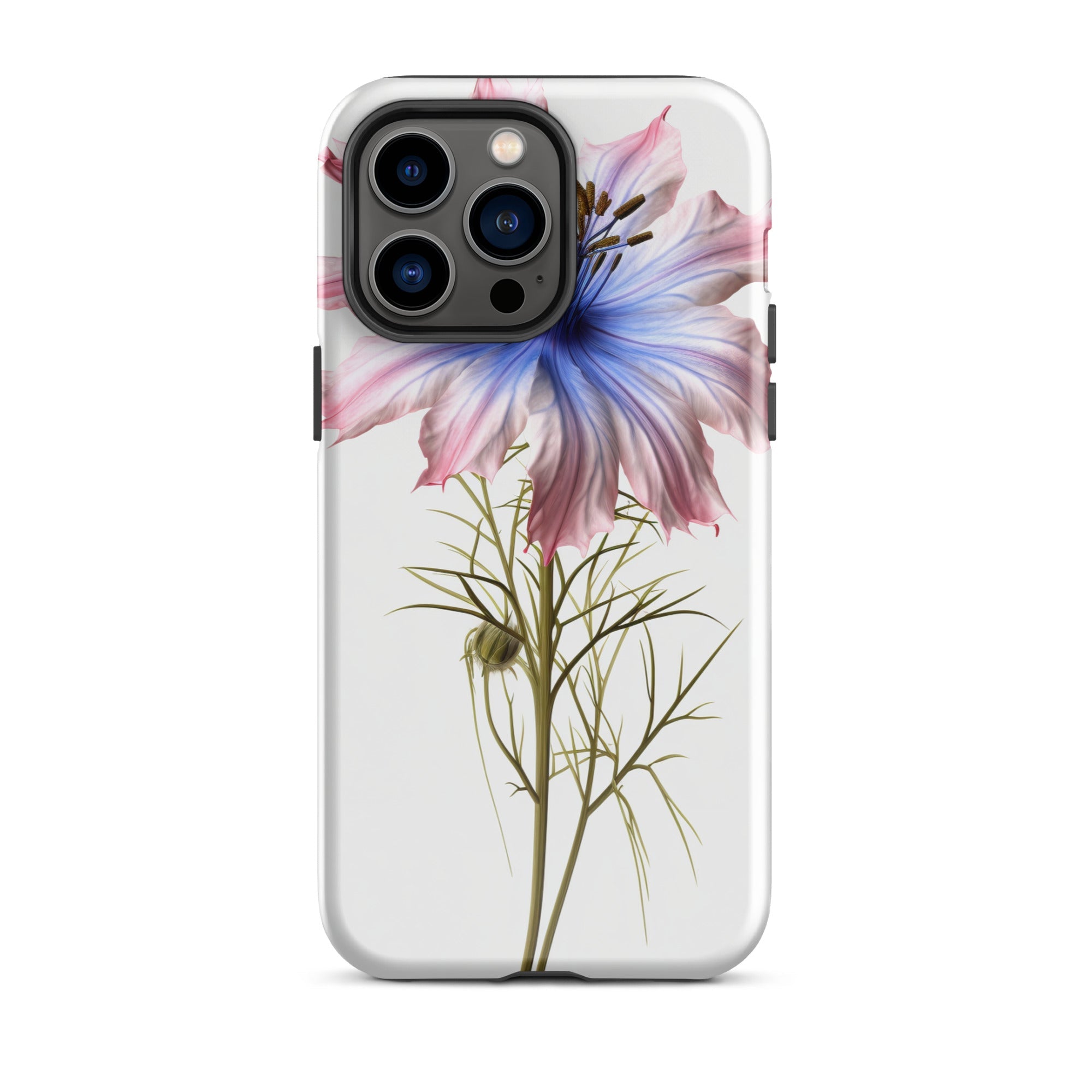 Nigella Flower iPhone Case by Visual Verse - Image 29