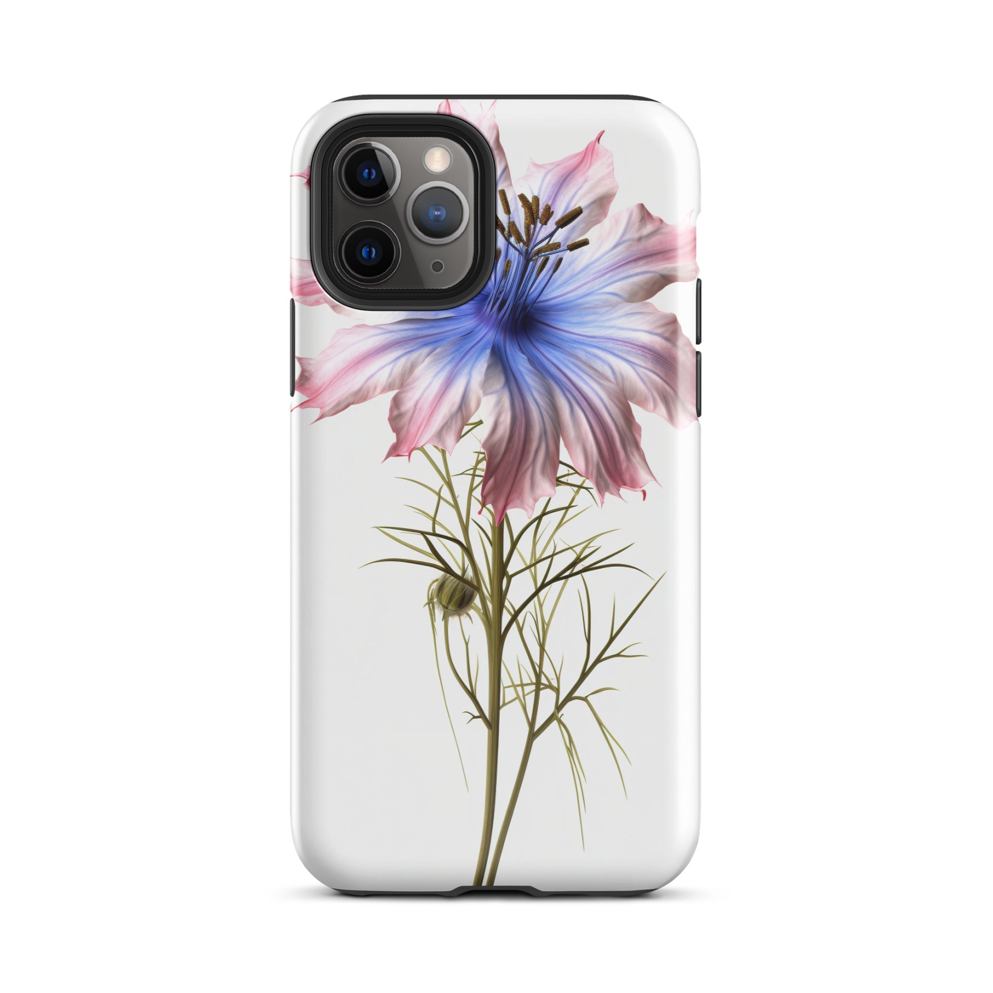 Nigella Flower iPhone Case by Visual Verse - Image 3