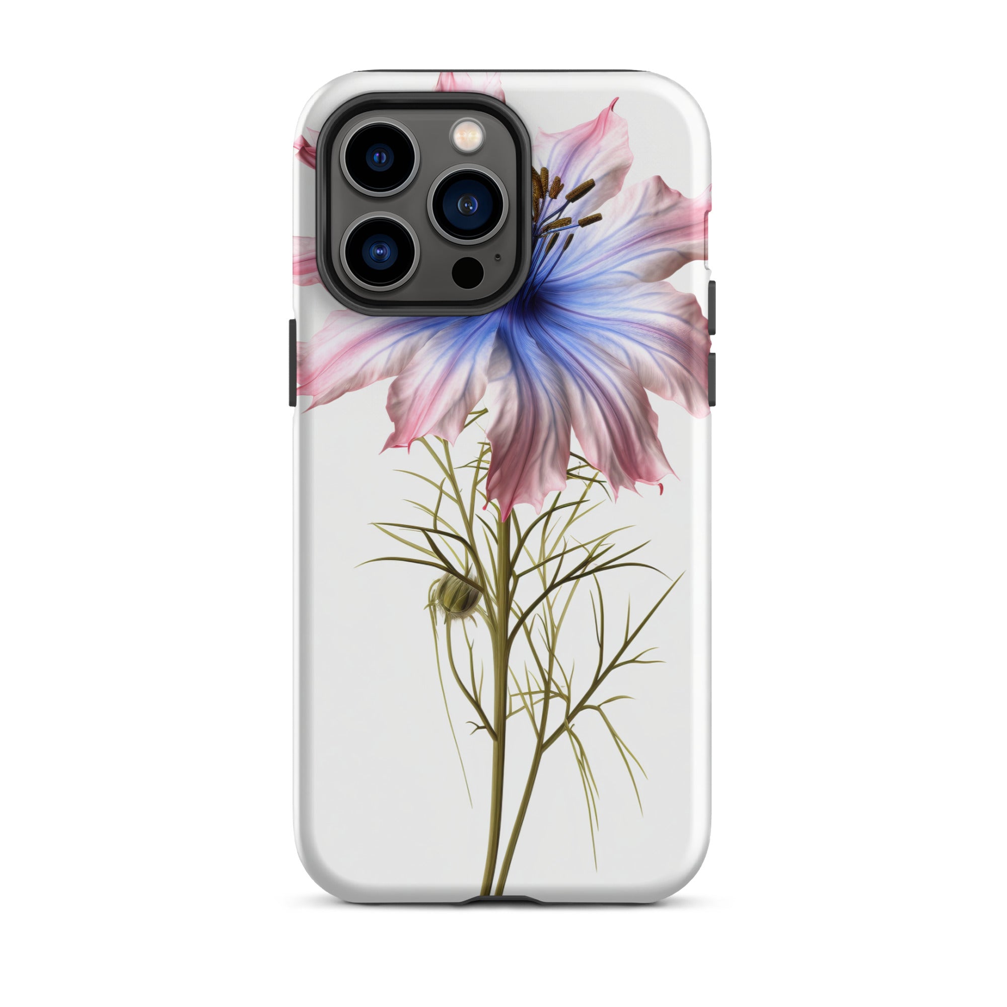 Nigella Flower iPhone Case by Visual Verse - Image 30