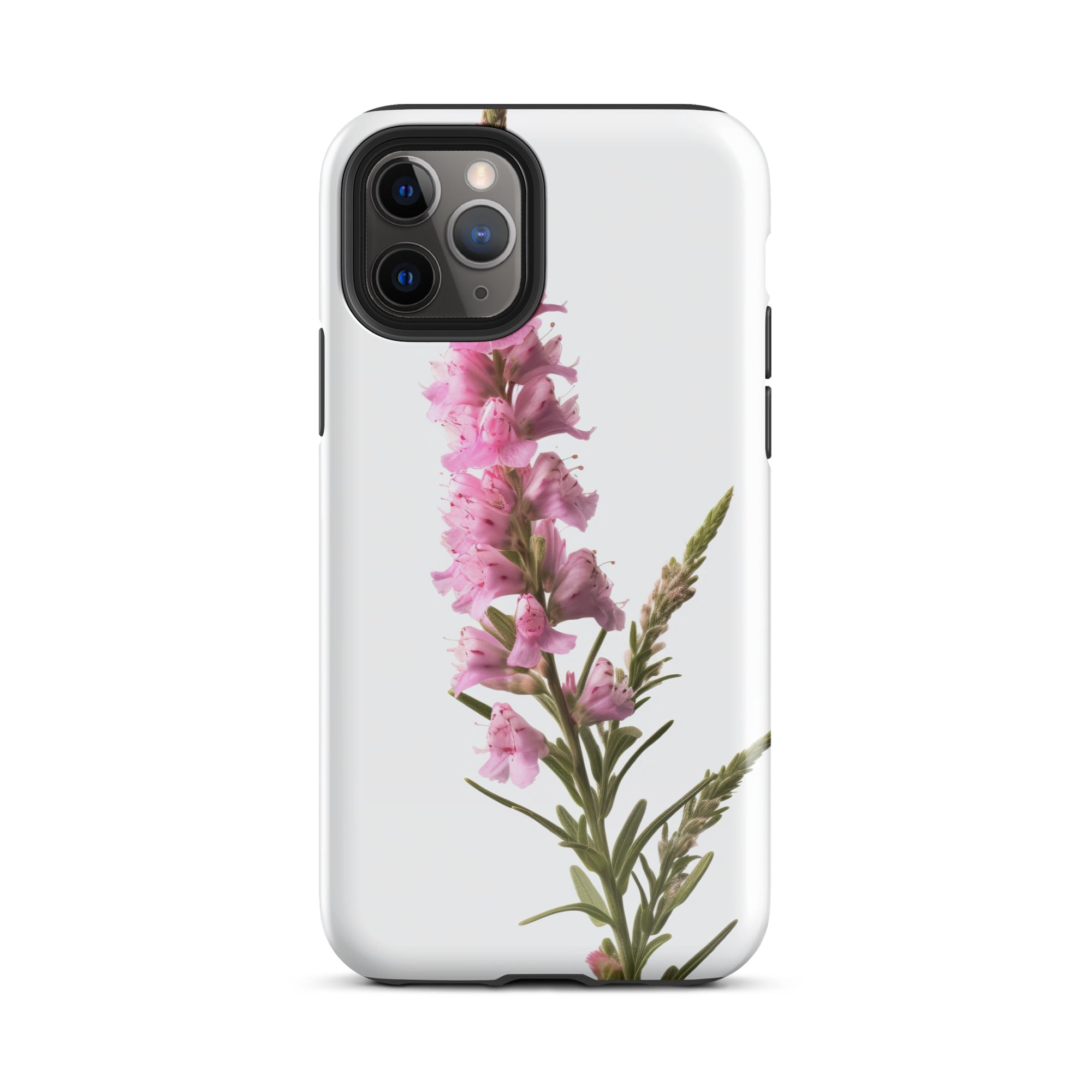 Obedient Plant Flower iPhone Case by Visual Verse - Image 3