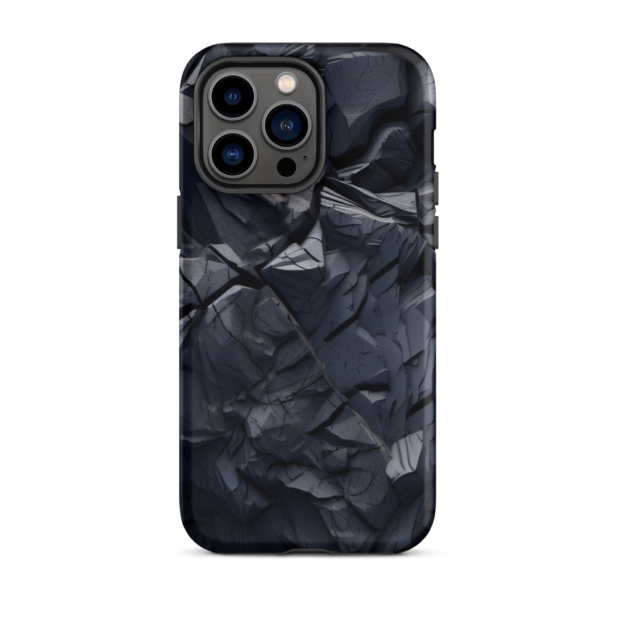 Obsidian Rock iPhone Case by Visual Verse - Image 30
