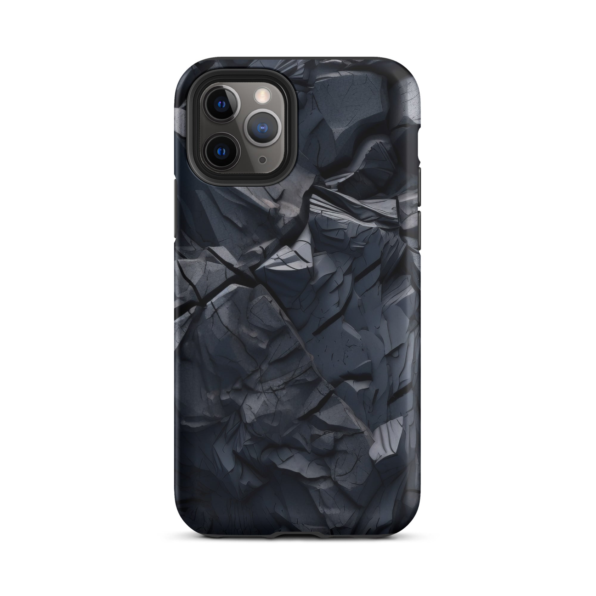 Obsidian Rock iPhone Case by Visual Verse - Image 4