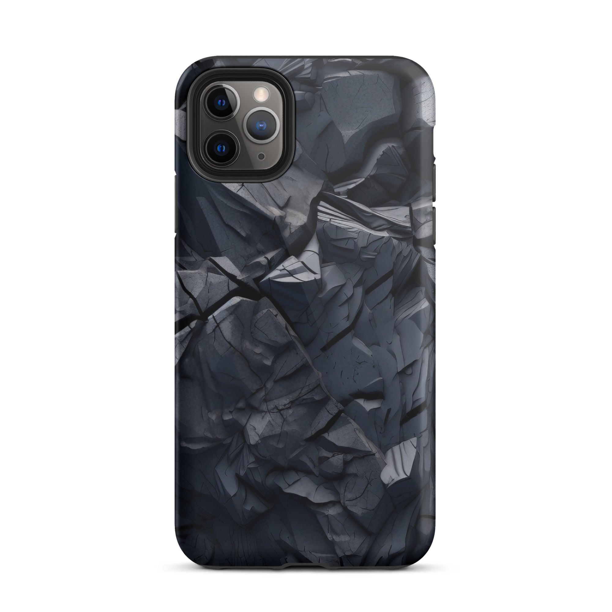 Obsidian Rock iPhone Case by Visual Verse - Image 5