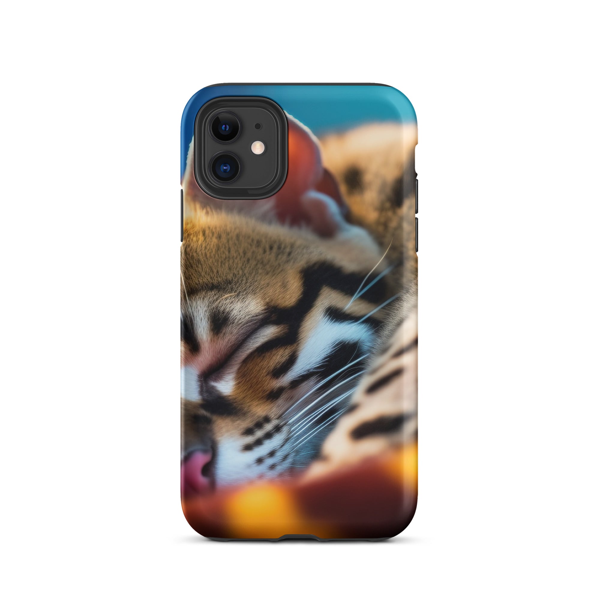 Ocelot Fur iPhone Case by Visual Verse - Image 2
