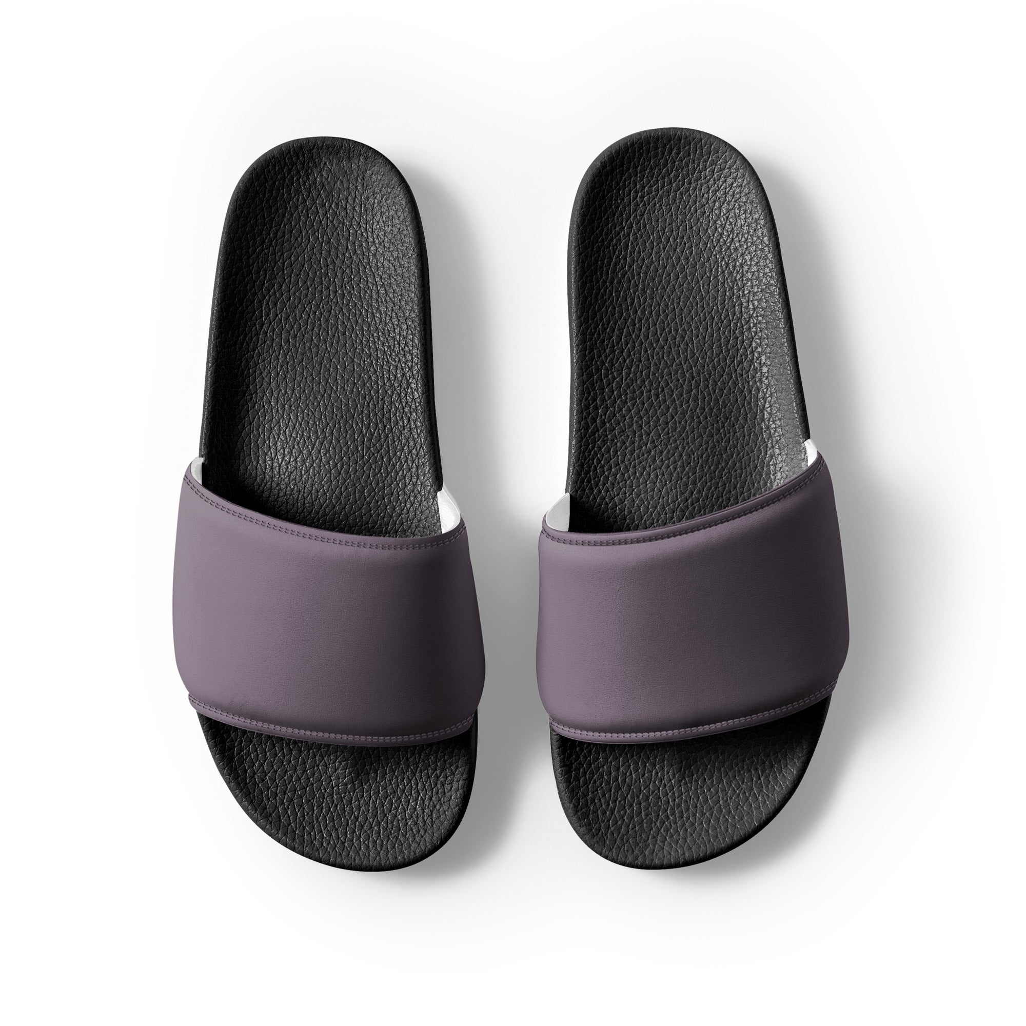 Old Lavender Color Women's Slides by Visual Verse - Image 2
