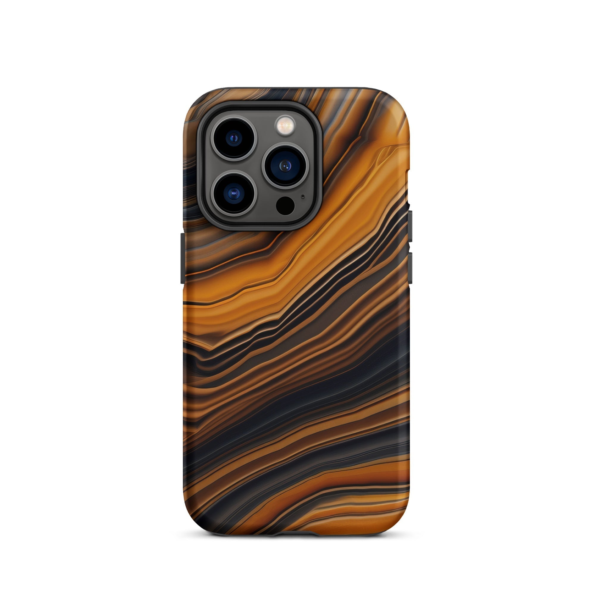 Onyx Rock iPhone Case by Visual Verse - Image 28