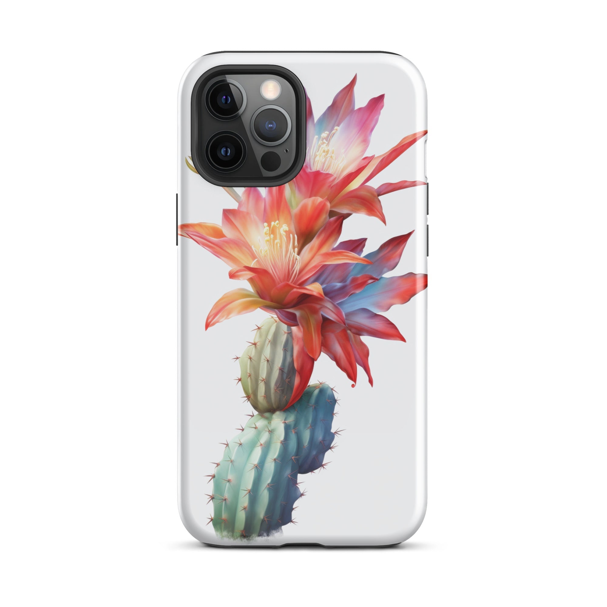 Orchid Cactus Flower iPhone Case by Visual Verse - Image 13