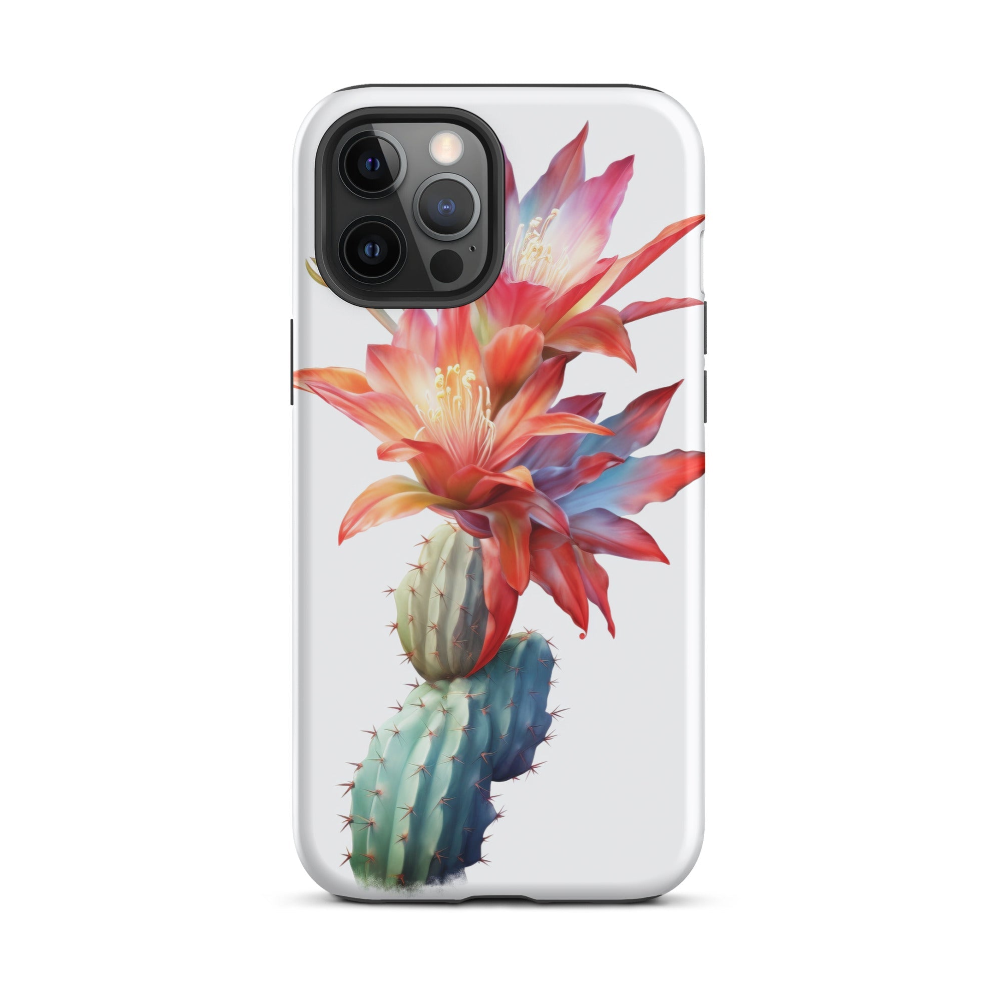 Orchid Cactus Flower iPhone Case by Visual Verse - Image 14