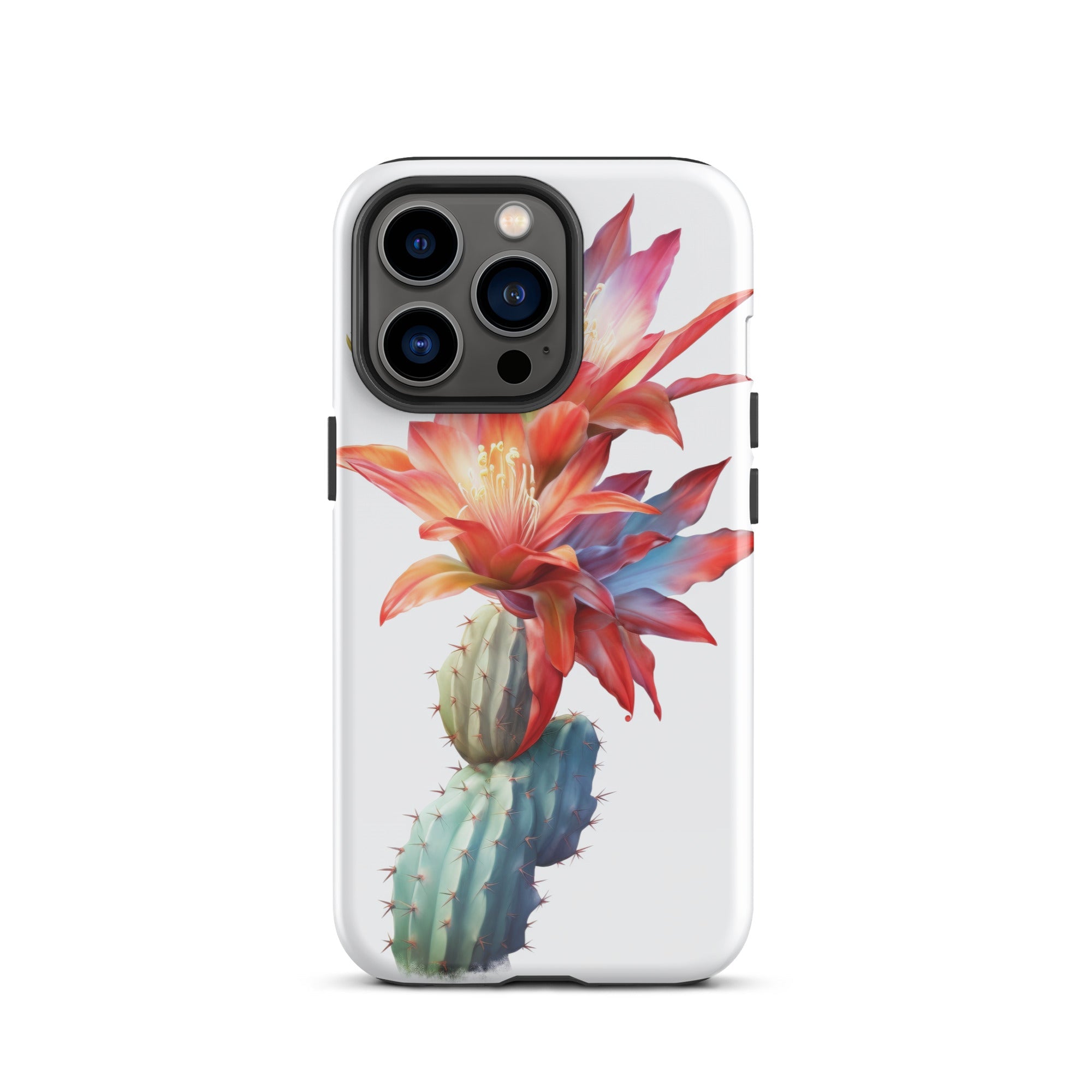 Orchid Cactus Flower iPhone Case by Visual Verse - Image 19