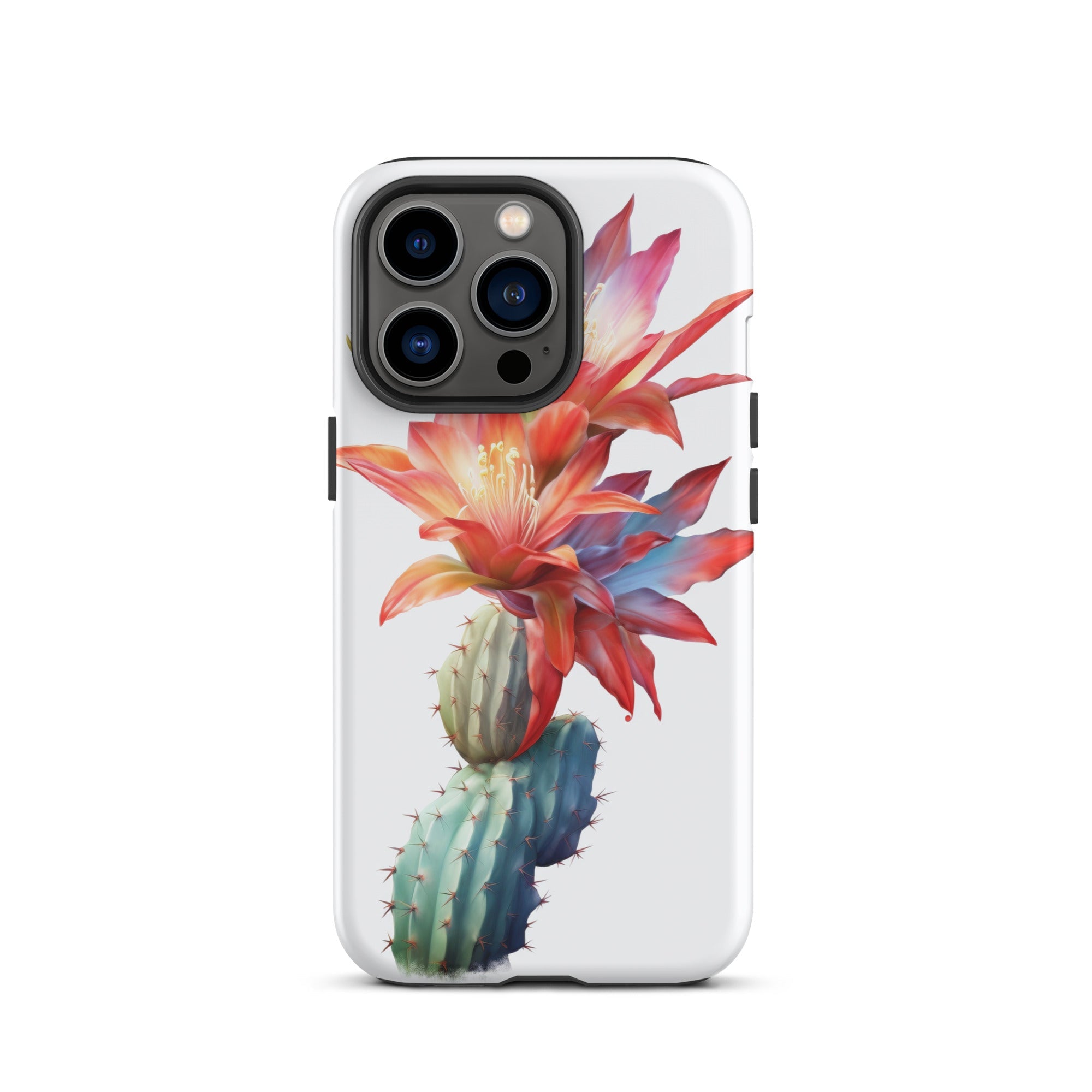Orchid Cactus Flower iPhone Case by Visual Verse - Image 20