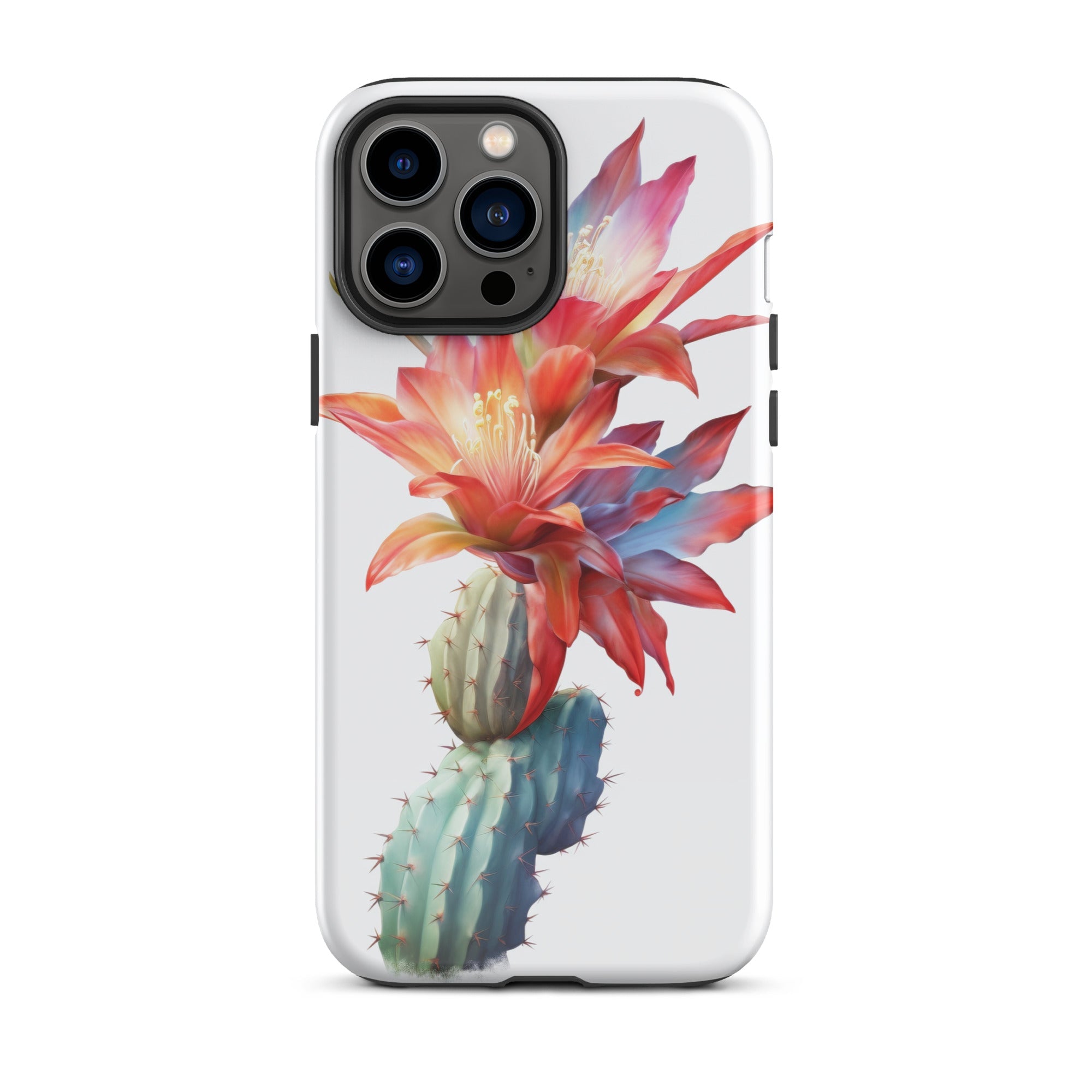 Orchid Cactus Flower iPhone Case by Visual Verse - Image 21