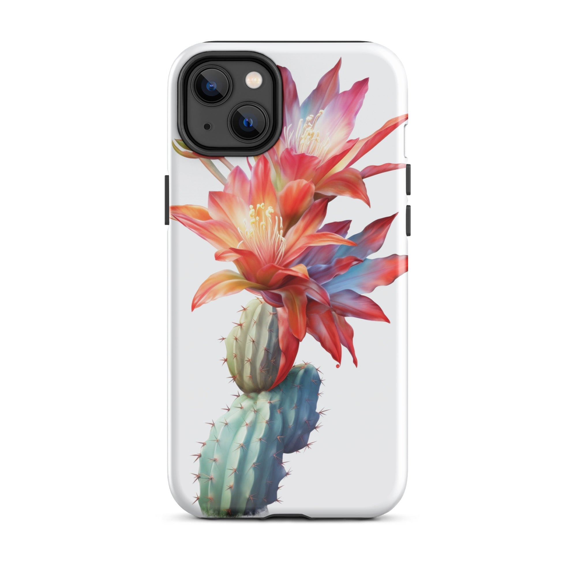 Orchid Cactus Flower iPhone Case by Visual Verse - Image 25